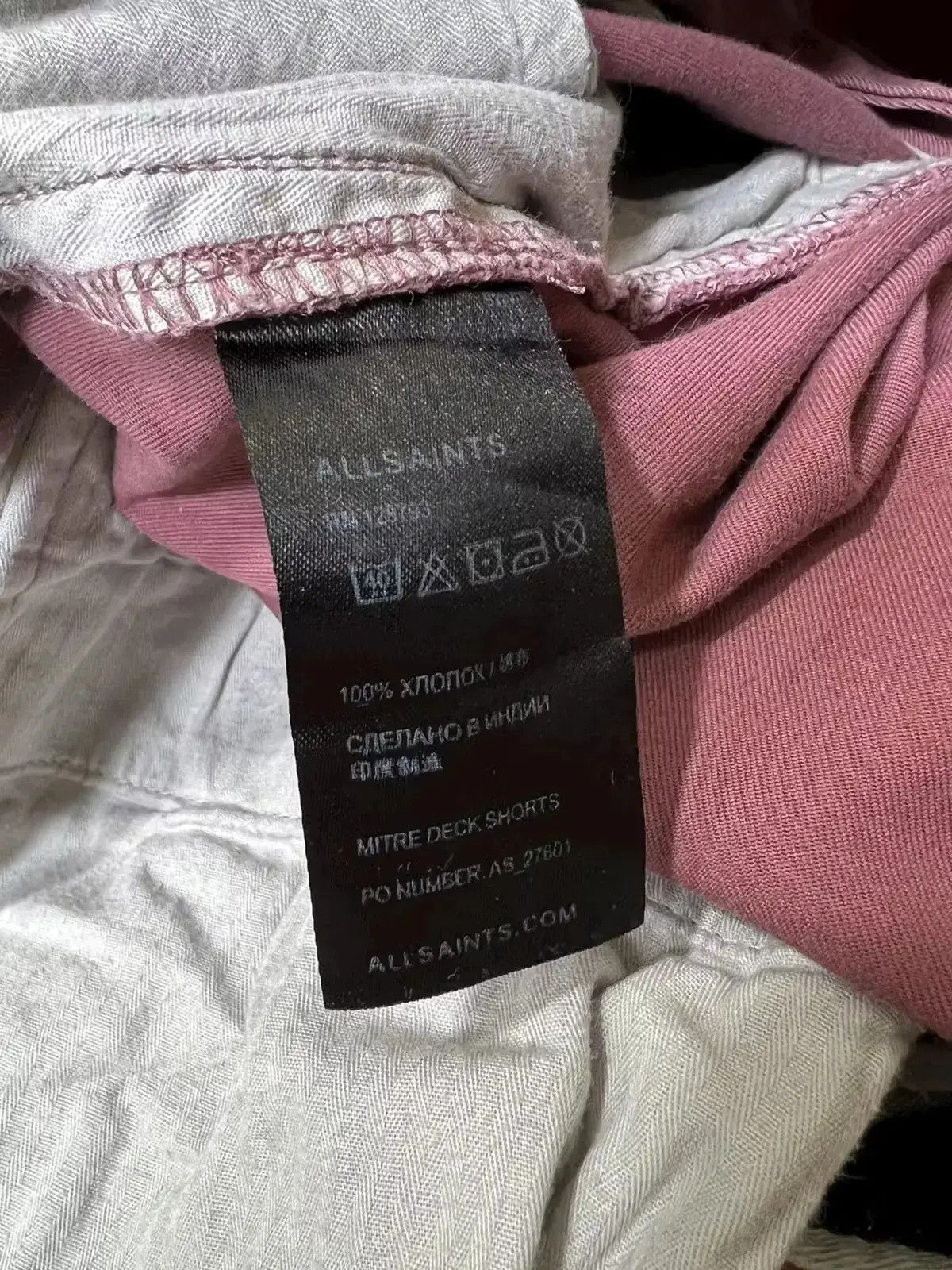 Allsaints × Japanese Brand All Saints Mitre Deck shorts Size US 34 / EU 50 - 5 Thumbnail