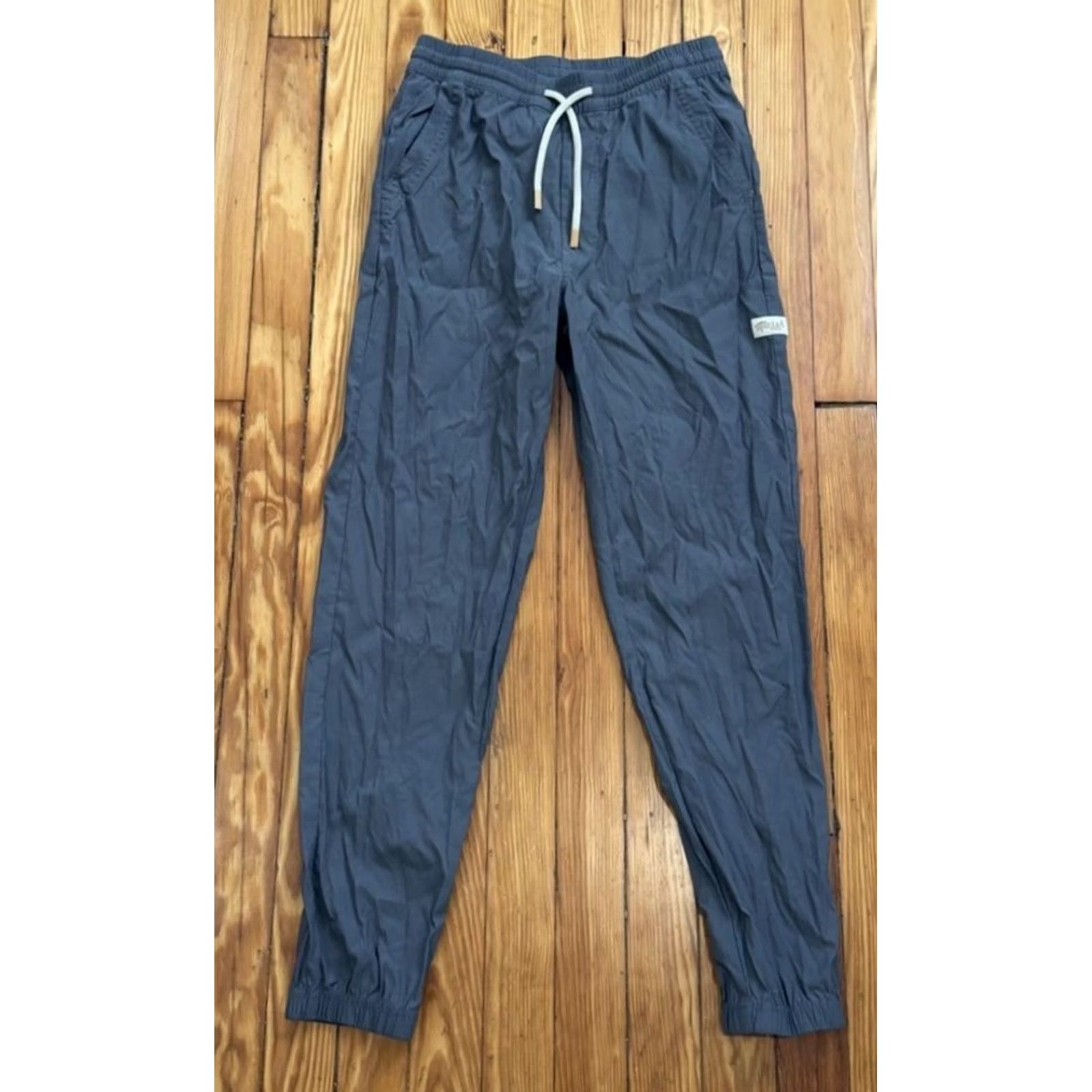 Vintage Marsh wear Men's Performance Nylon Elastic Waist Pants S Gray Size US 29 - 2 Thumbnail