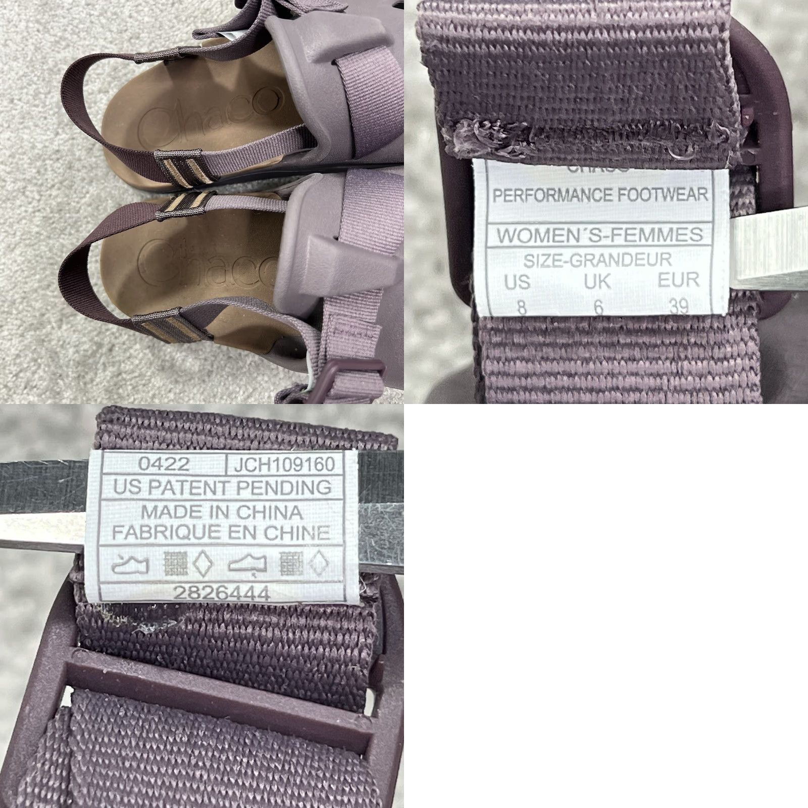 Chaco Chaco Clogs Sandals Women’s Size 8 Chillos Sparrow Purple Adjustable Strapback Size US 8 / IT 38 - 9 Thumbnail