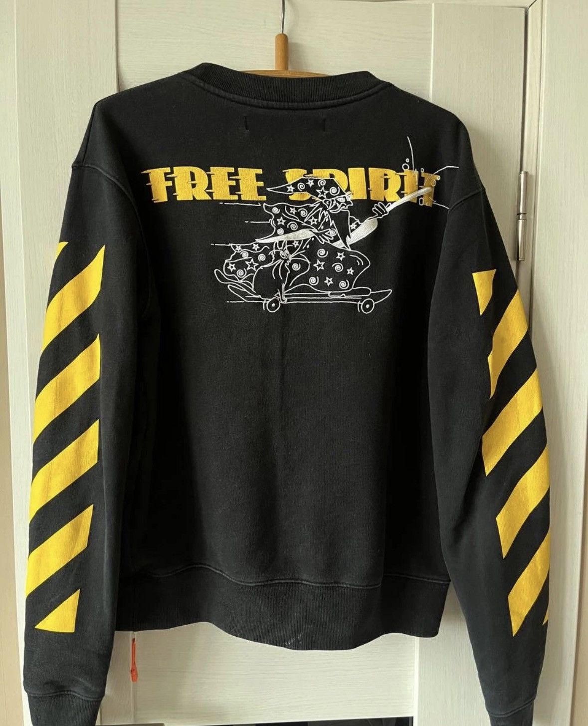 Off-White Off-White Virgil Abloh Free Spirit Diag Sweatshirt FW20 Size US M / EU 48-50 / 2 - 10 Thumbnail
