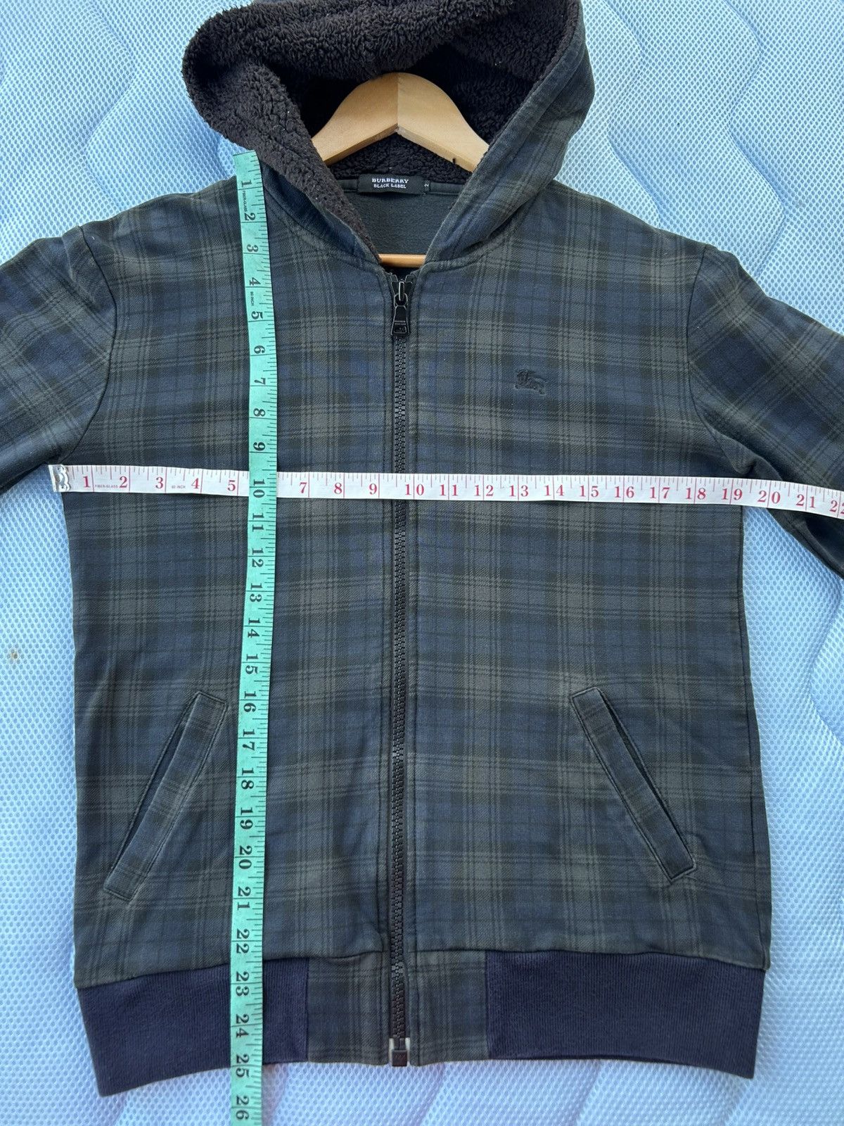 Burberry Vintage Burberry Hooded Jacket Nova Check Plaid Lined Size US S / EU 44-46 / 1 - 7 Thumbnail