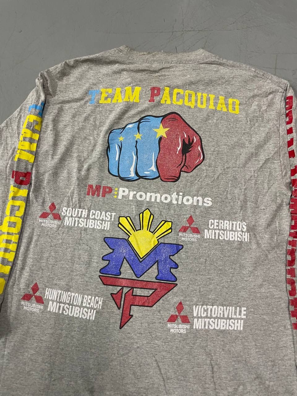 Japanese Brand TEAM PACQUIAO VINTAGE Size US M / EU 48-50 / 2 - 3 Thumbnail