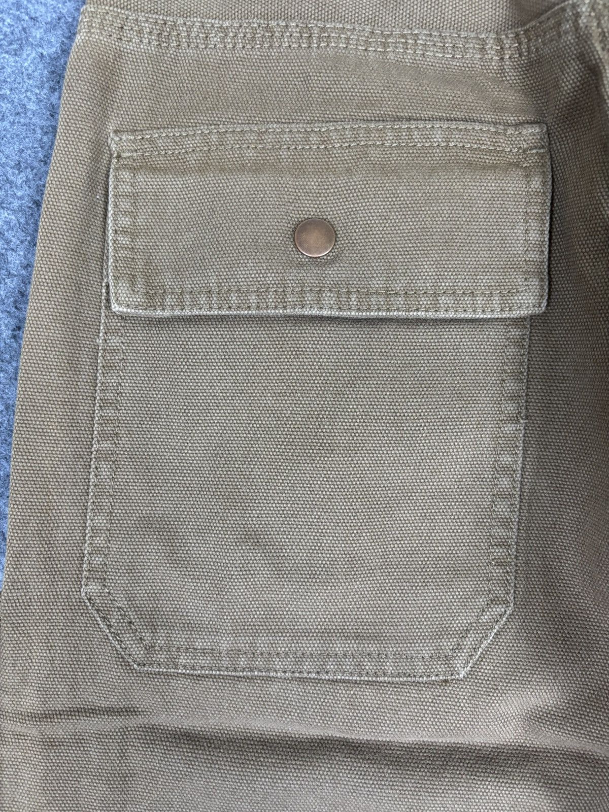 Japanese Brand AMORE PURO Dope Sick Tactical Rare Duck Canvas Pant K98 Size US 28 / EU 44 - 10 Thumbnail