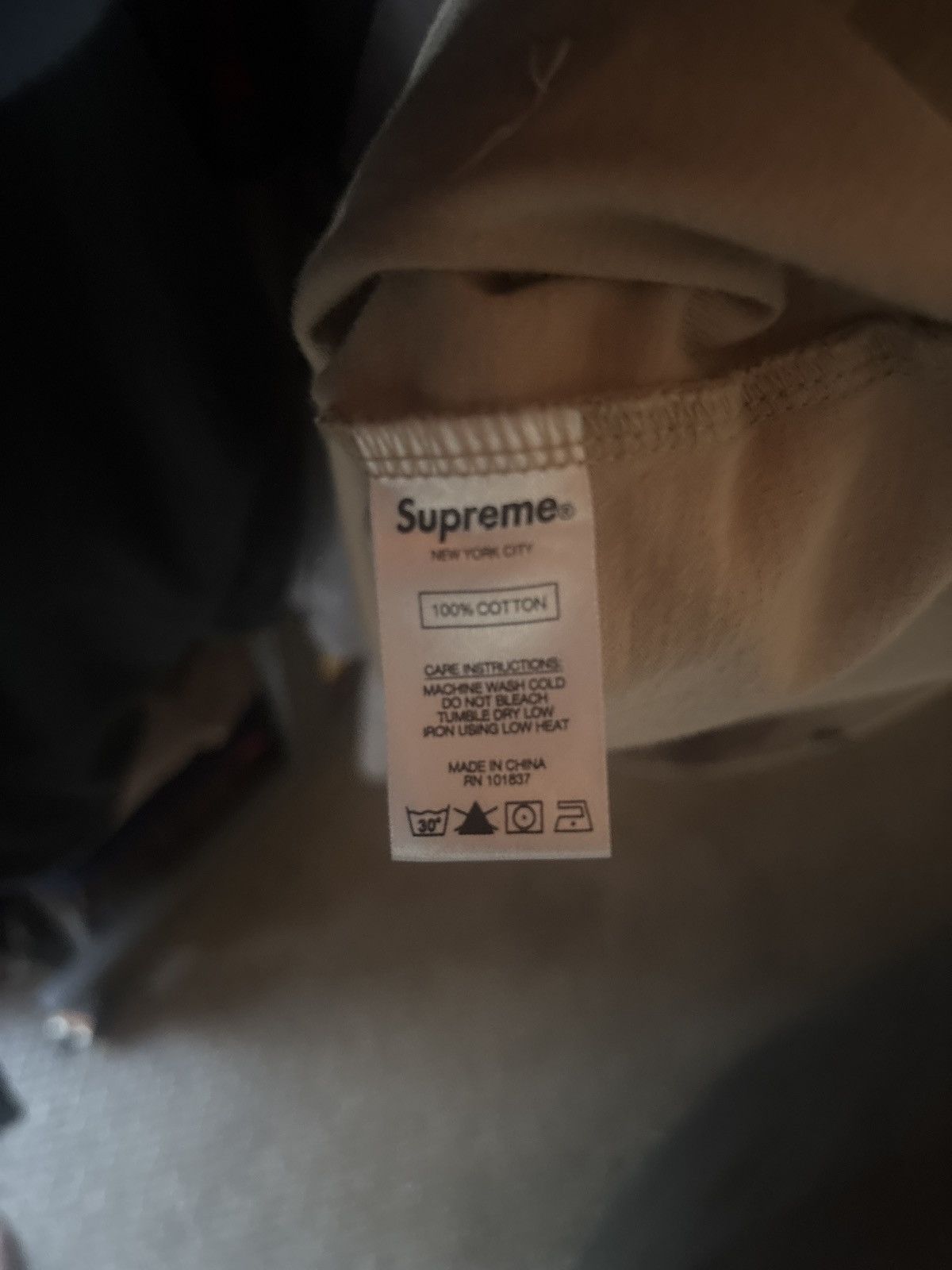 Supreme 2019 Supreme Collection Desert Camo Athletic Label T-Shirt Size US L / EU 52-54 / 3 - 6 Thumbnail