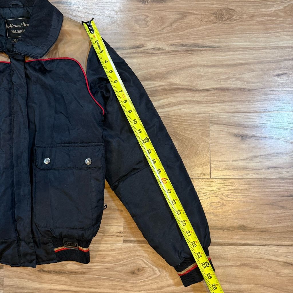 Other Maxim Wear Women’s M Tall Yamaha Puffer Jacket Size L / US 10 / IT 46 - 6 Thumbnail