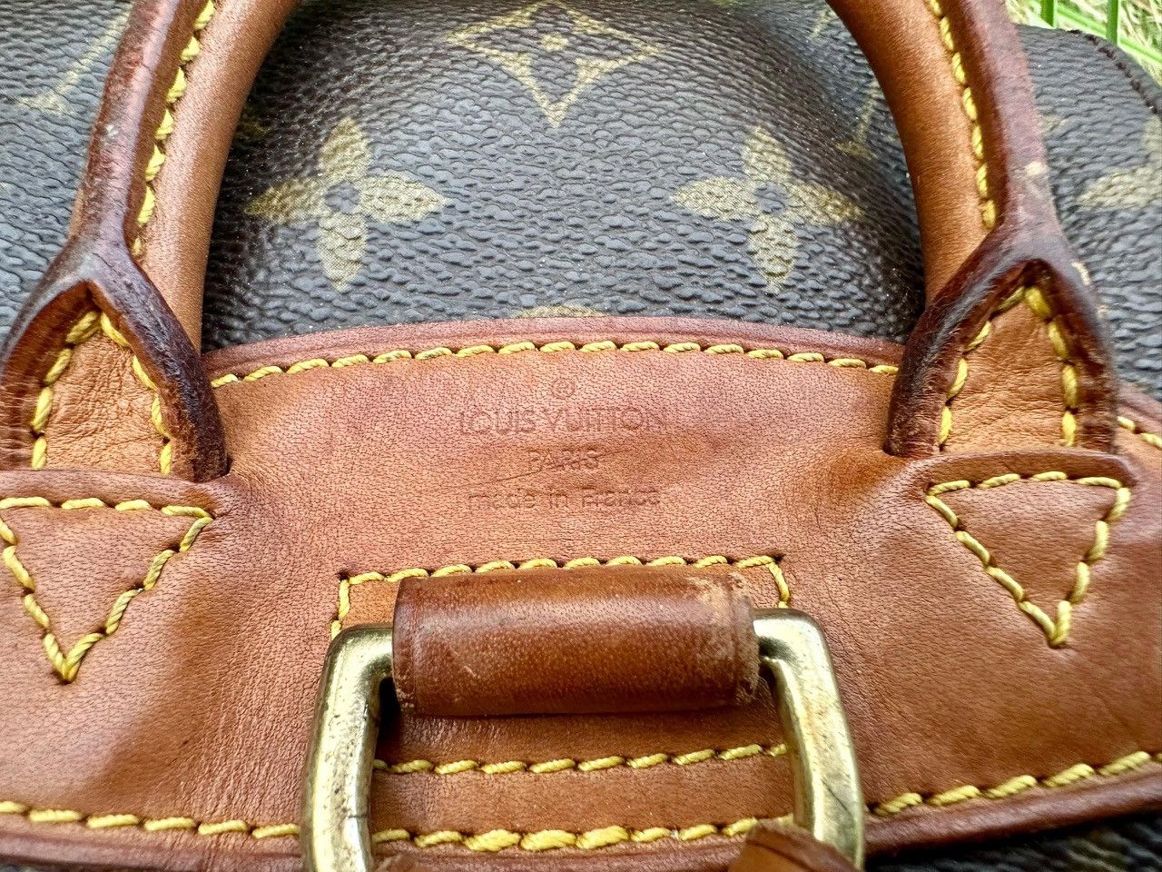 Louis Vuitton Authentic Louis Vuitton Monogram Canvas Montsouris Mini Bag Size ONE SIZE - 11 Thumbnail