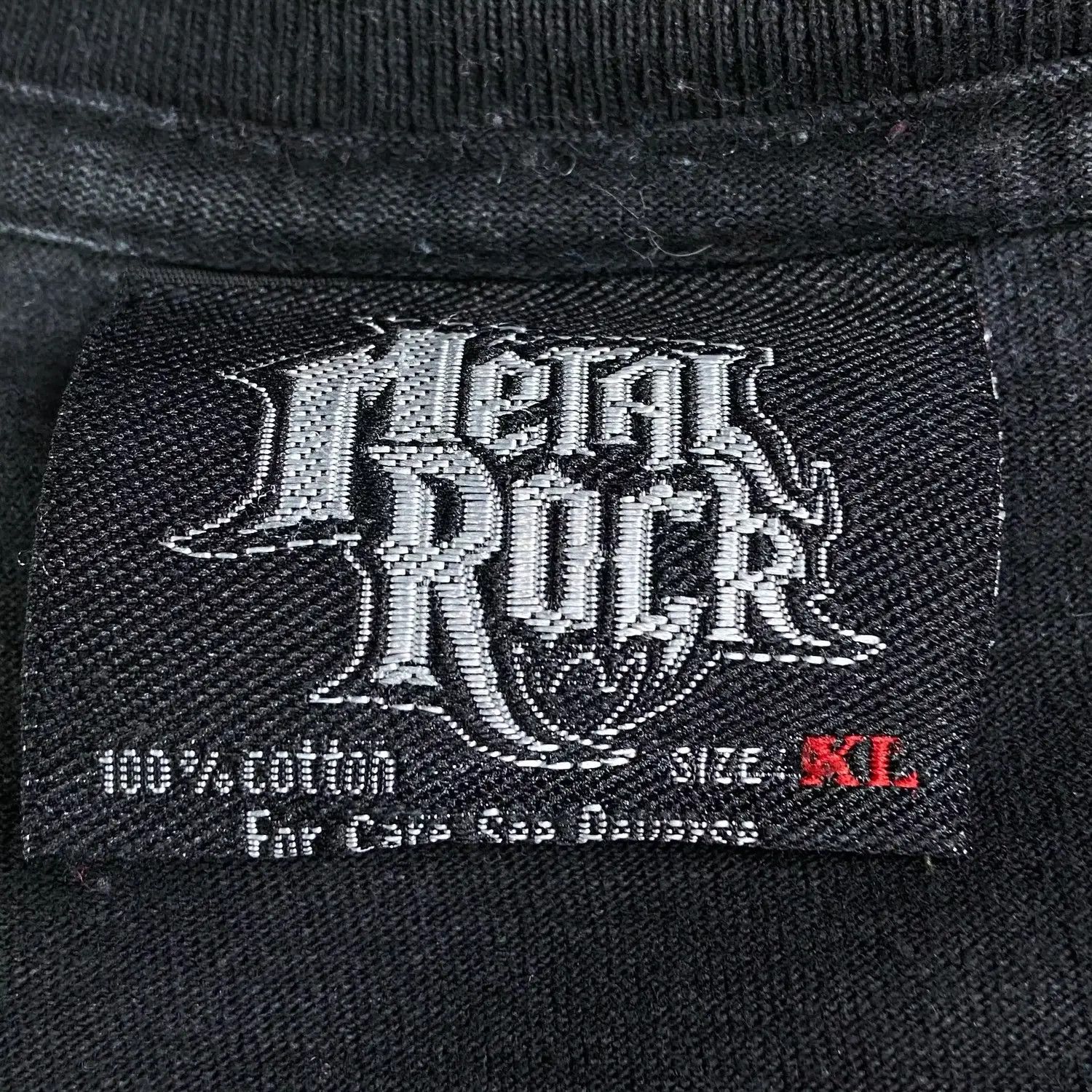 Band Tees × Vintage Mens Vintage T Shirt Metal Rock Size XL Skull Size US XL / EU 56 / 4 - 5 Thumbnail