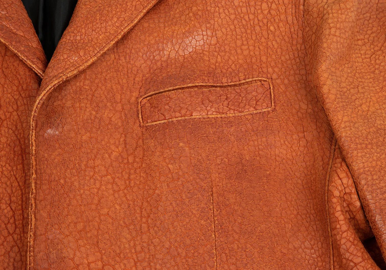 Jean Paul Gaultier Leather Jacket in Brown, Size 48 Size US M / EU 48-50 / 2 - 3 Thumbnail