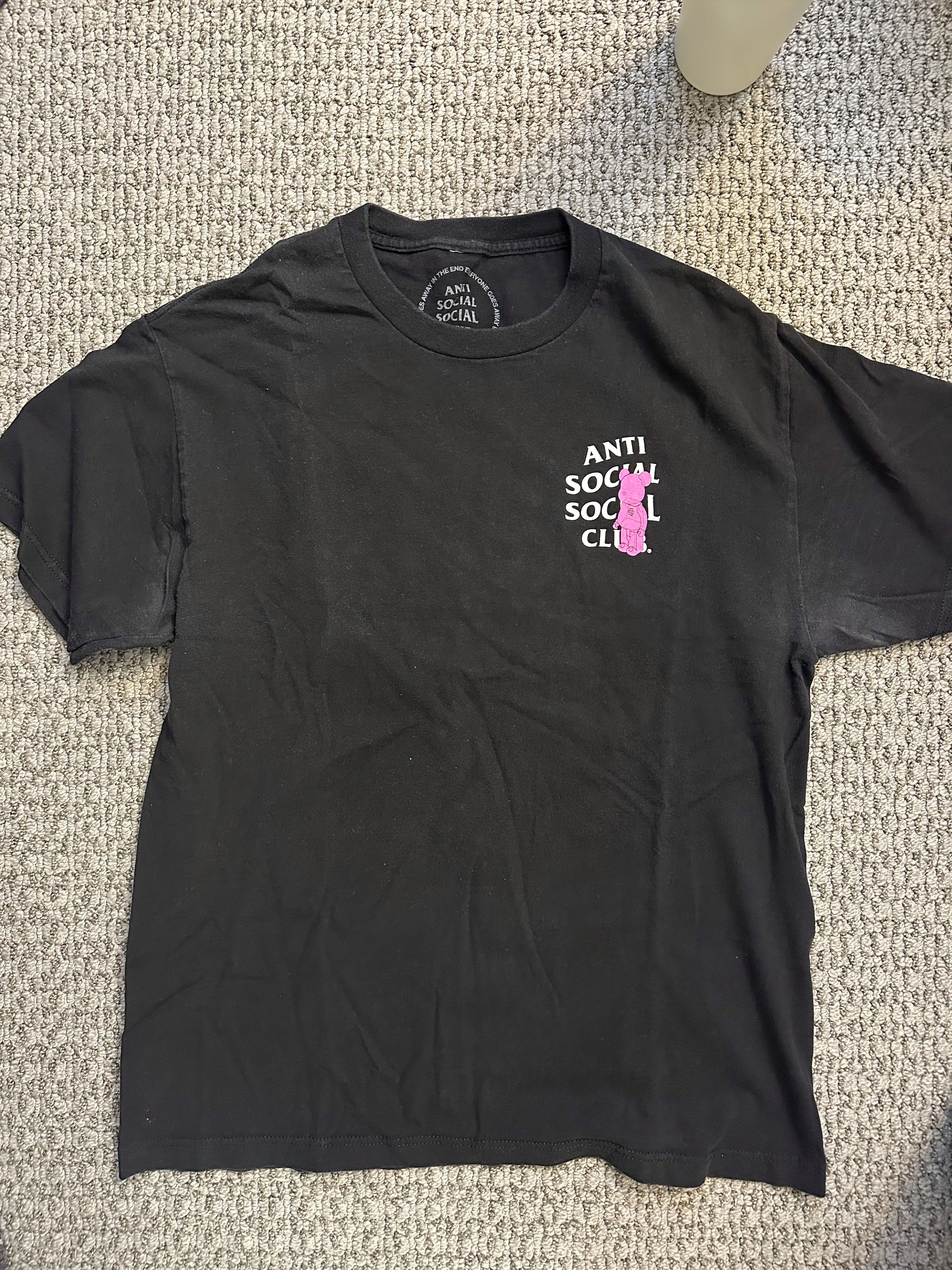 Anti Social Social Club Anti Social Social Club Bearbrick Tee Size US L / EU 52-54 / 3 - 1 Thumbnail