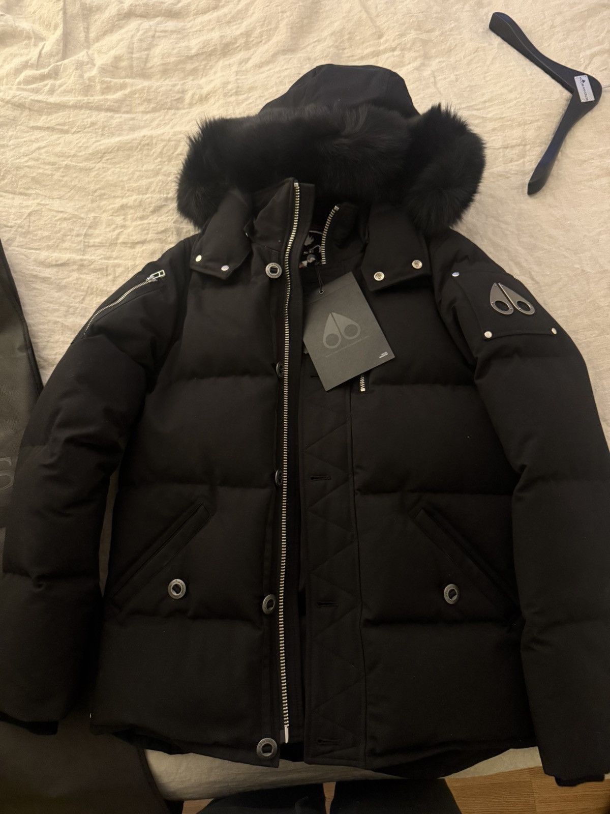 ORIGINAL SHEARLING TRIM 3Q JACKET
