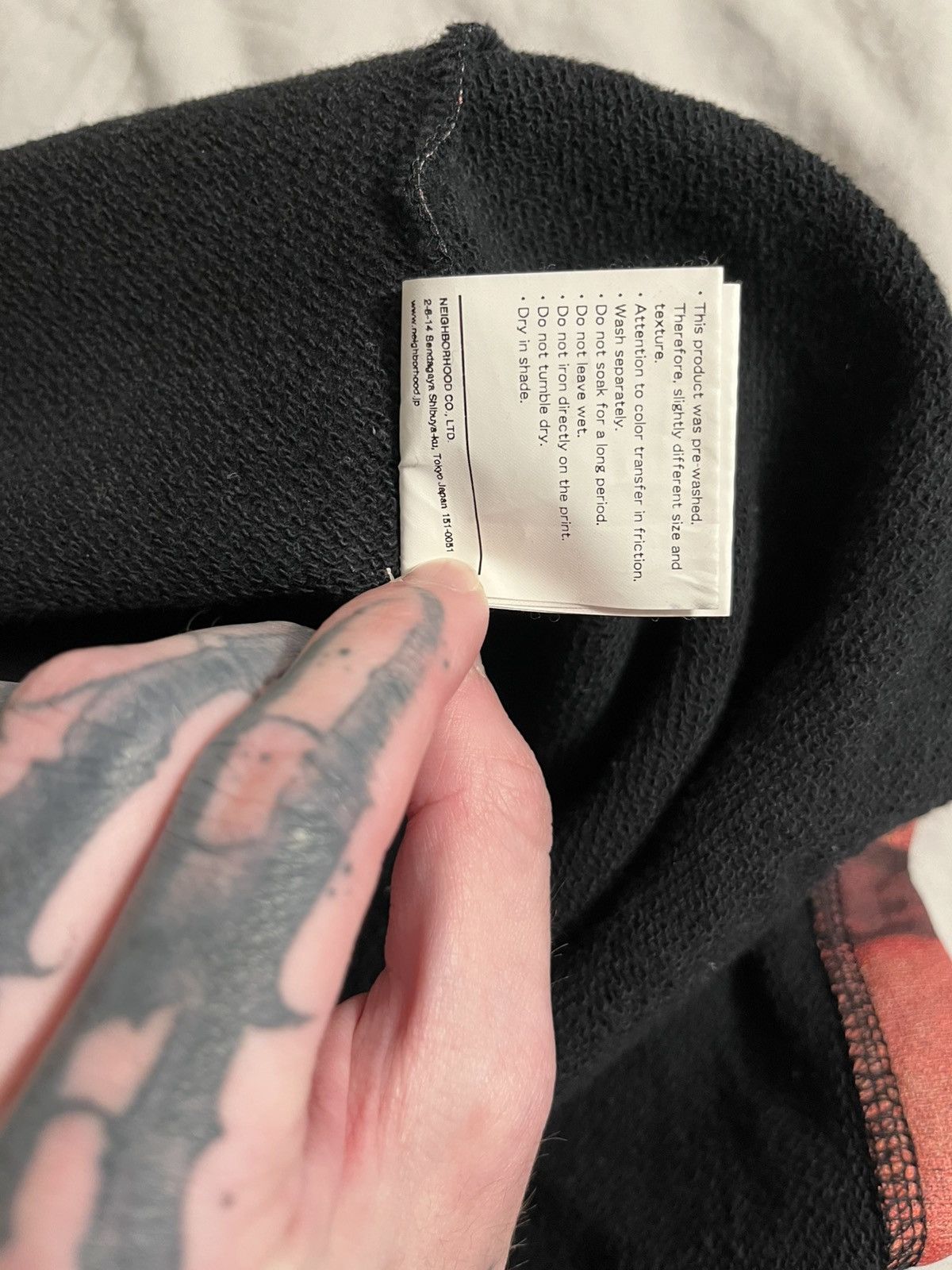 Neighborhood × Vlone Vlone neighborhood black skull flames crewneck Size US L / EU 52-54 / 3 - 7 Thumbnail