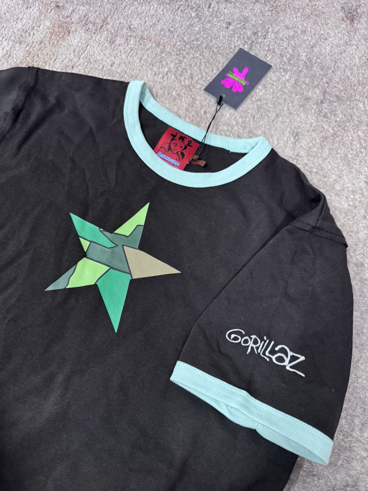 Heaven by Marc Jacobs × Marc Jacobs Heaven by Marc Jacobs x Gorillaz Band Ringer Tee Size US XS / EU 42 / 0 - 3 Thumbnail
