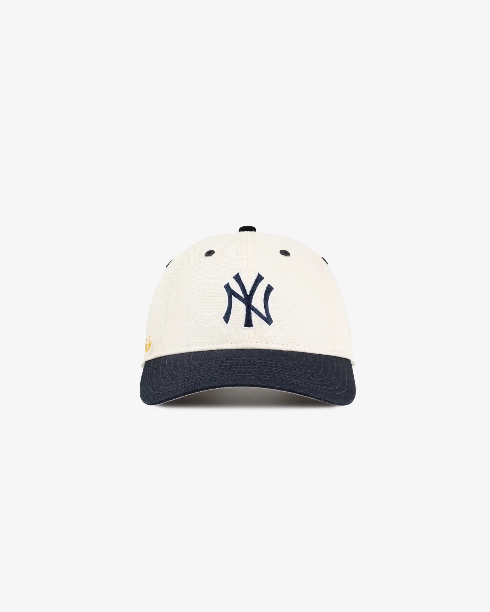 image of Aime Leon Dore New Era Yankees Ballpark Hat Cream Navy, Men's