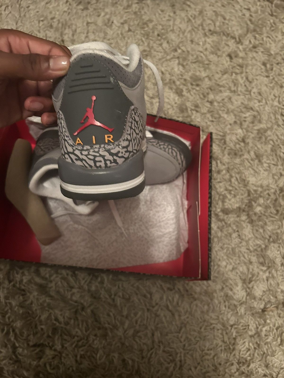 Jordan Brand Jordan Cool grey 3s Size US 6 / EU 39 - 3 Thumbnail
