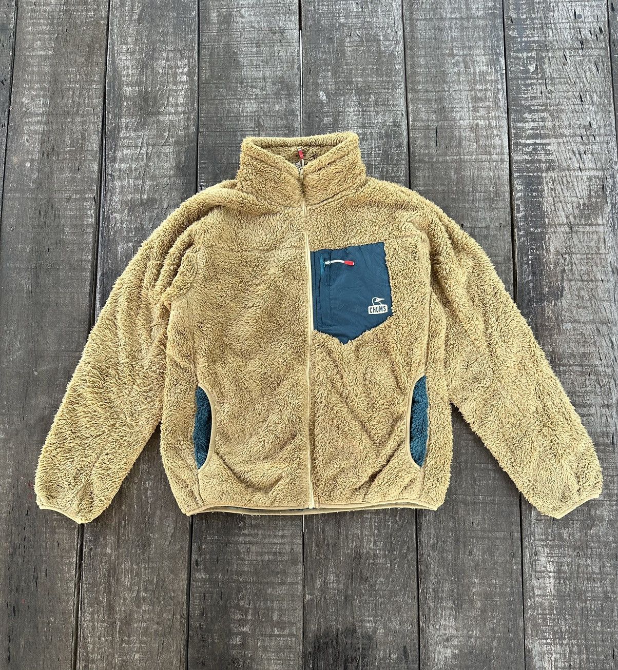 Chums fleece sherpa full zipper