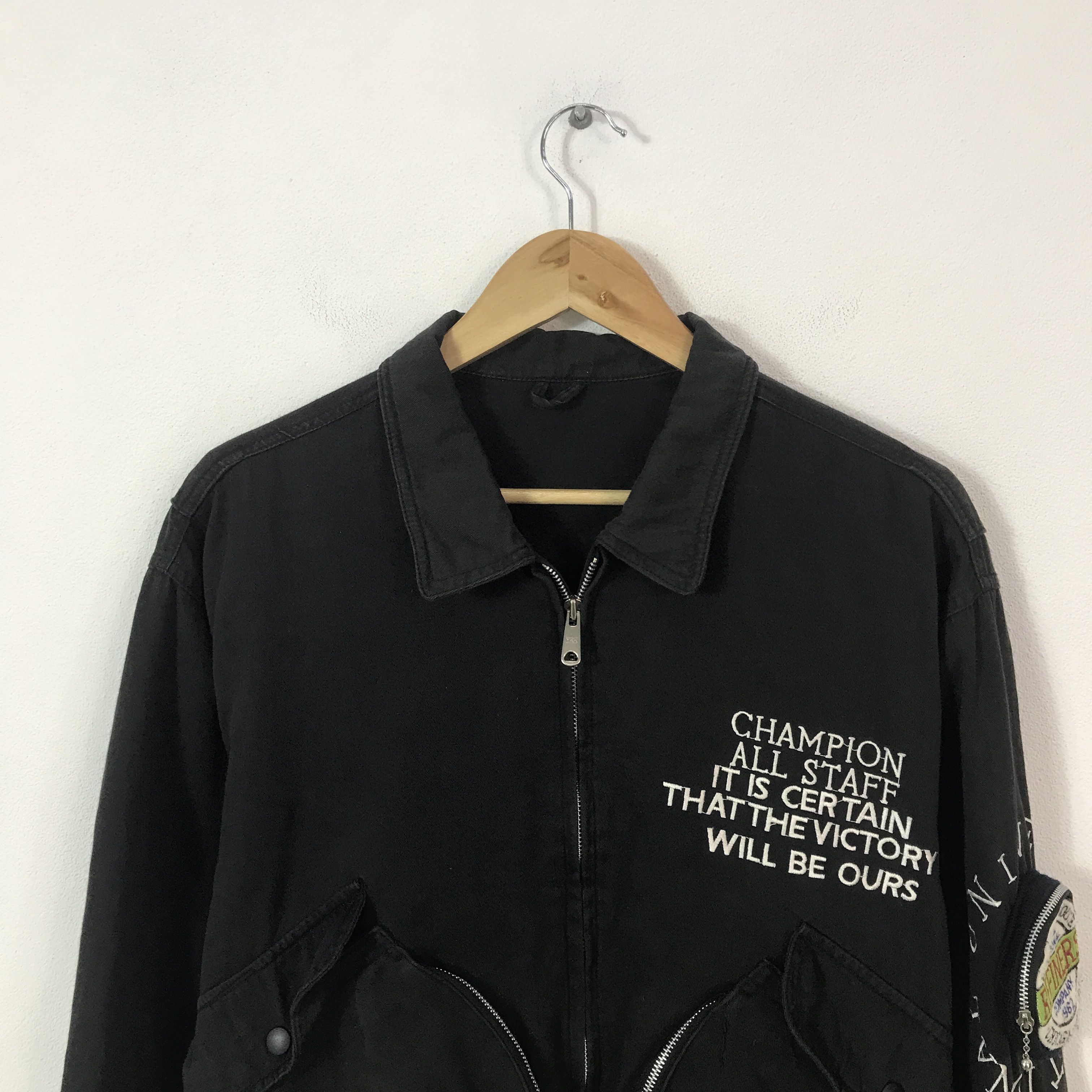 Japanese Brand Vintage Off Road Spirit Live Bmberes Jacket cutton K63B4 Size US L / EU 52-54 / 3 - 2 Thumbnail