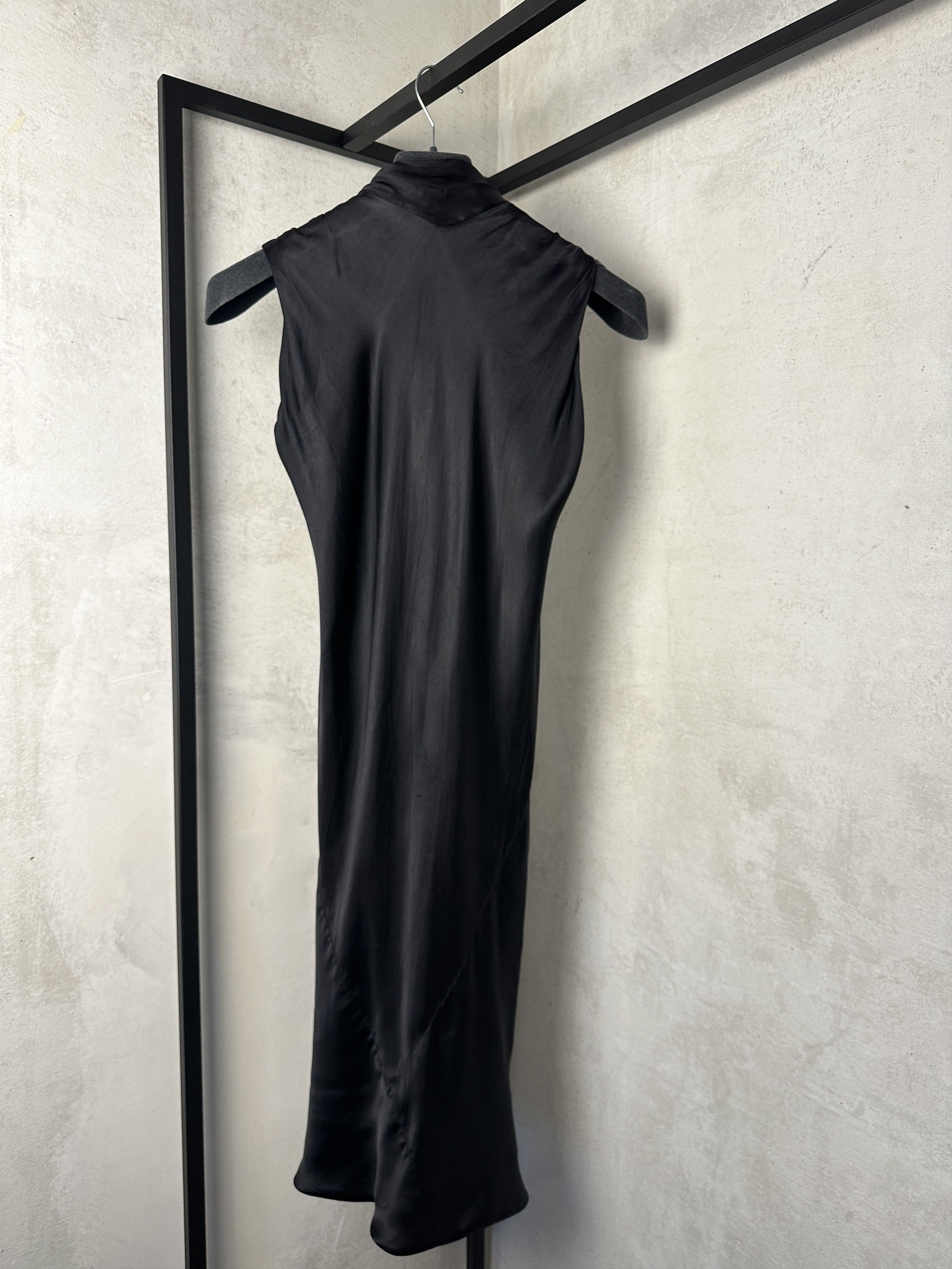Rick Owens Rick Owens AW10 Gleam Silk Mini Dress Size S / US 4 / IT 40 - 7 Thumbnail