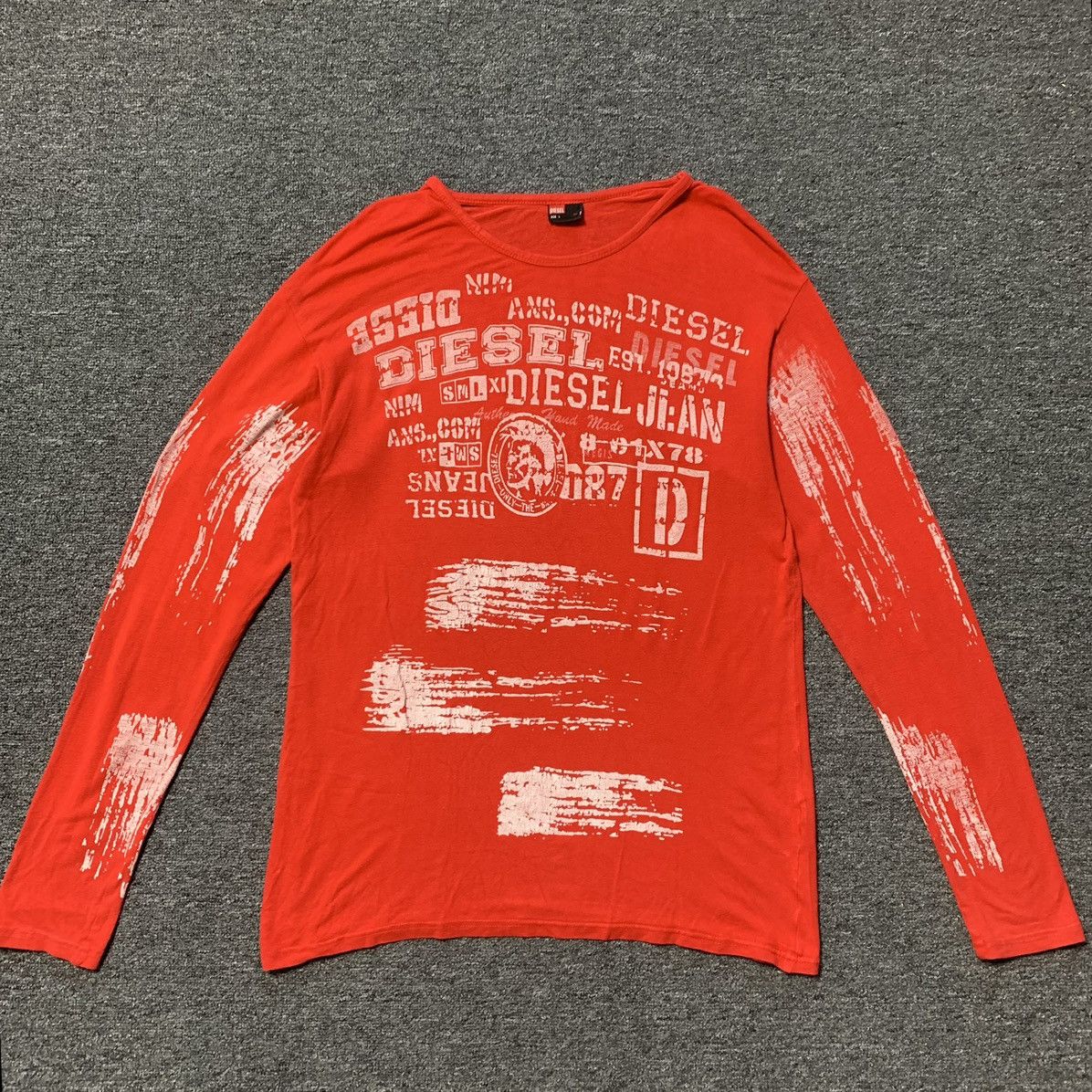 Diesel Vintage Diesel y2k Big Logo T-Shirt Size US M / EU 48-50 / 2 - 5 Thumbnail