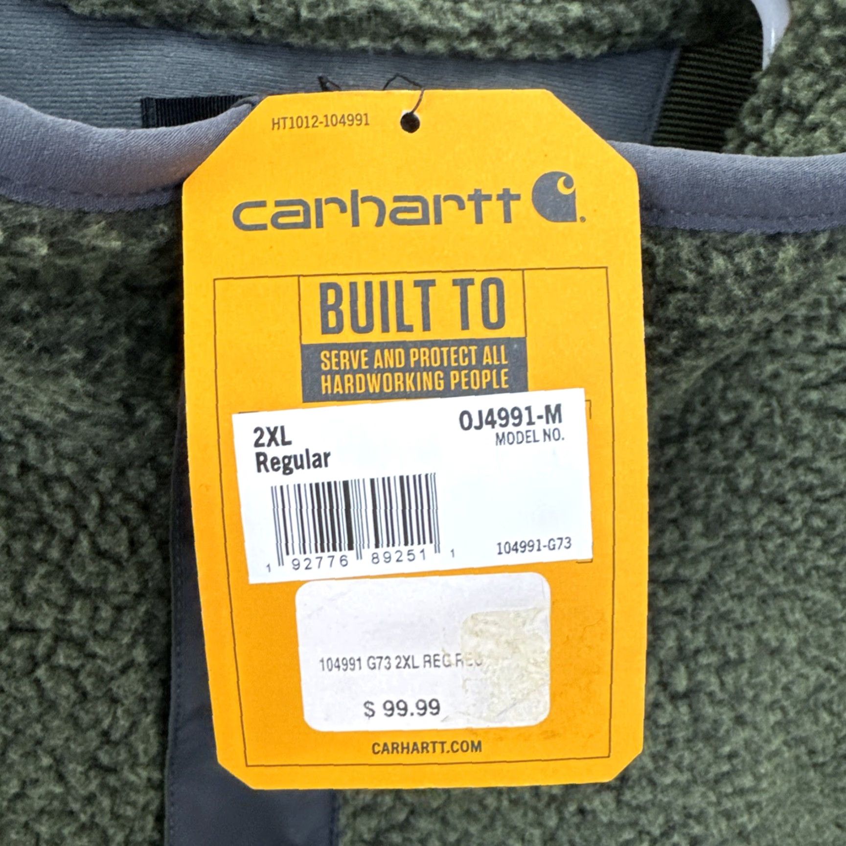 Carhartt Carhartt Sweatshirt Men 2XL Green Fleece Relaxed Pullover Sweater Model 0J4991 New Mens Size US XXL / EU 58 / 5 - 2 Thumbnail