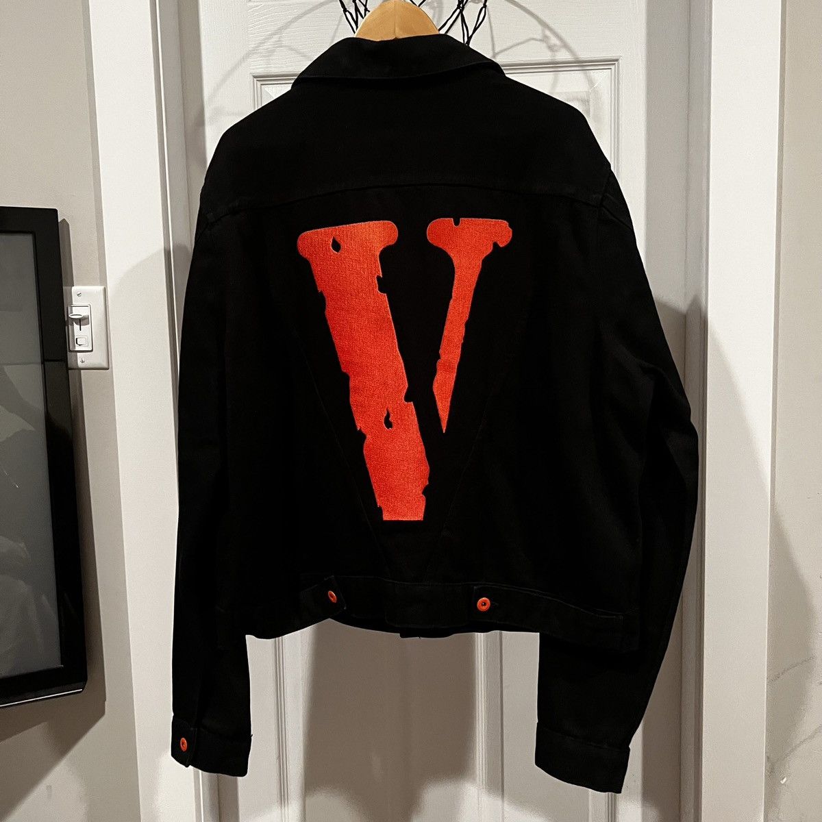 Vlone Vlone Friends Denim Jacket Size US XL / EU 56 / 4 - 20 Thumbnail