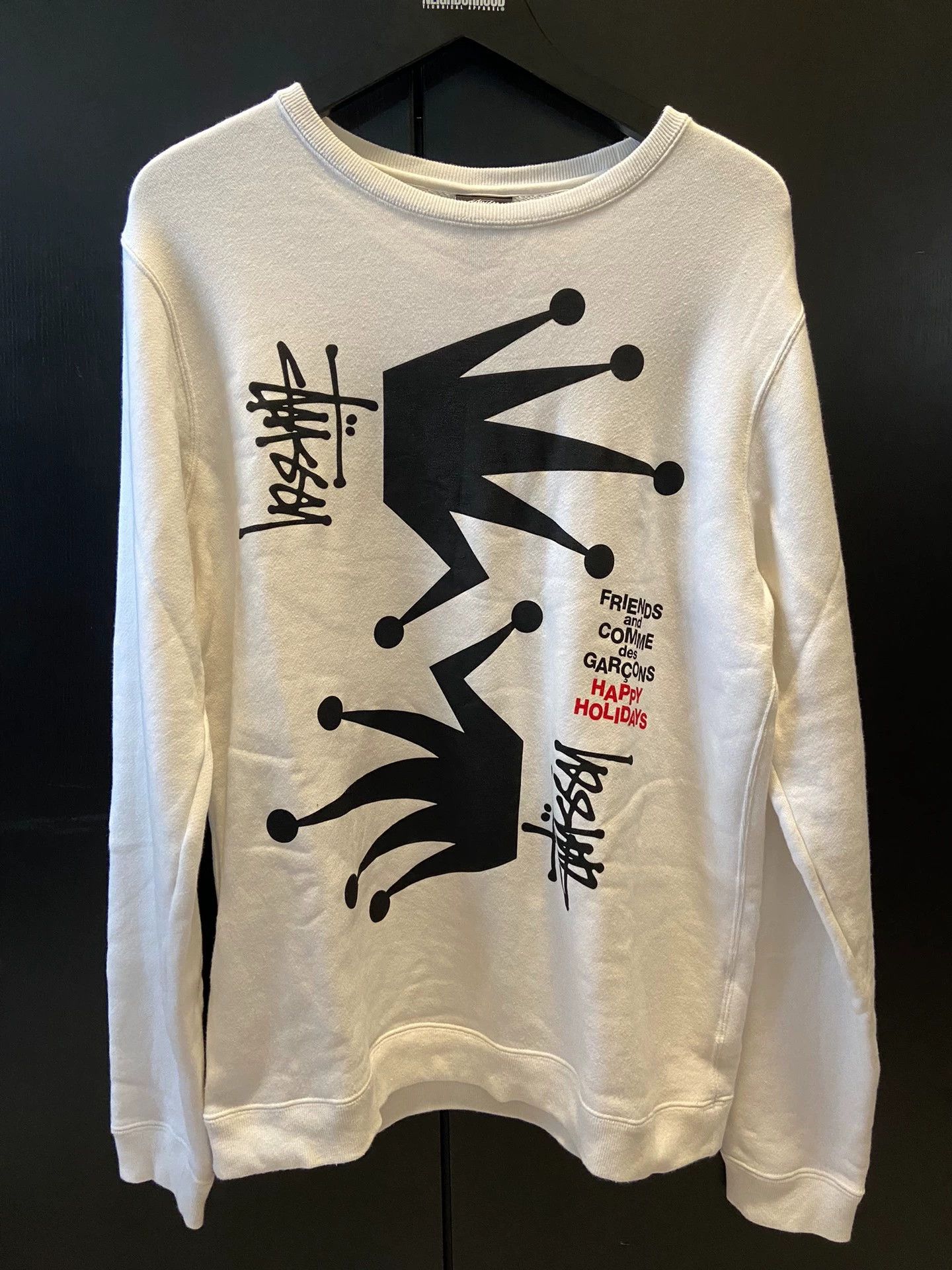 Comme des Garcons CDG x Stussy Sweatshirt 2018 Holidays Japan L 9/10 Size US L / EU 52-54 / 3 - 1 Thumbnail