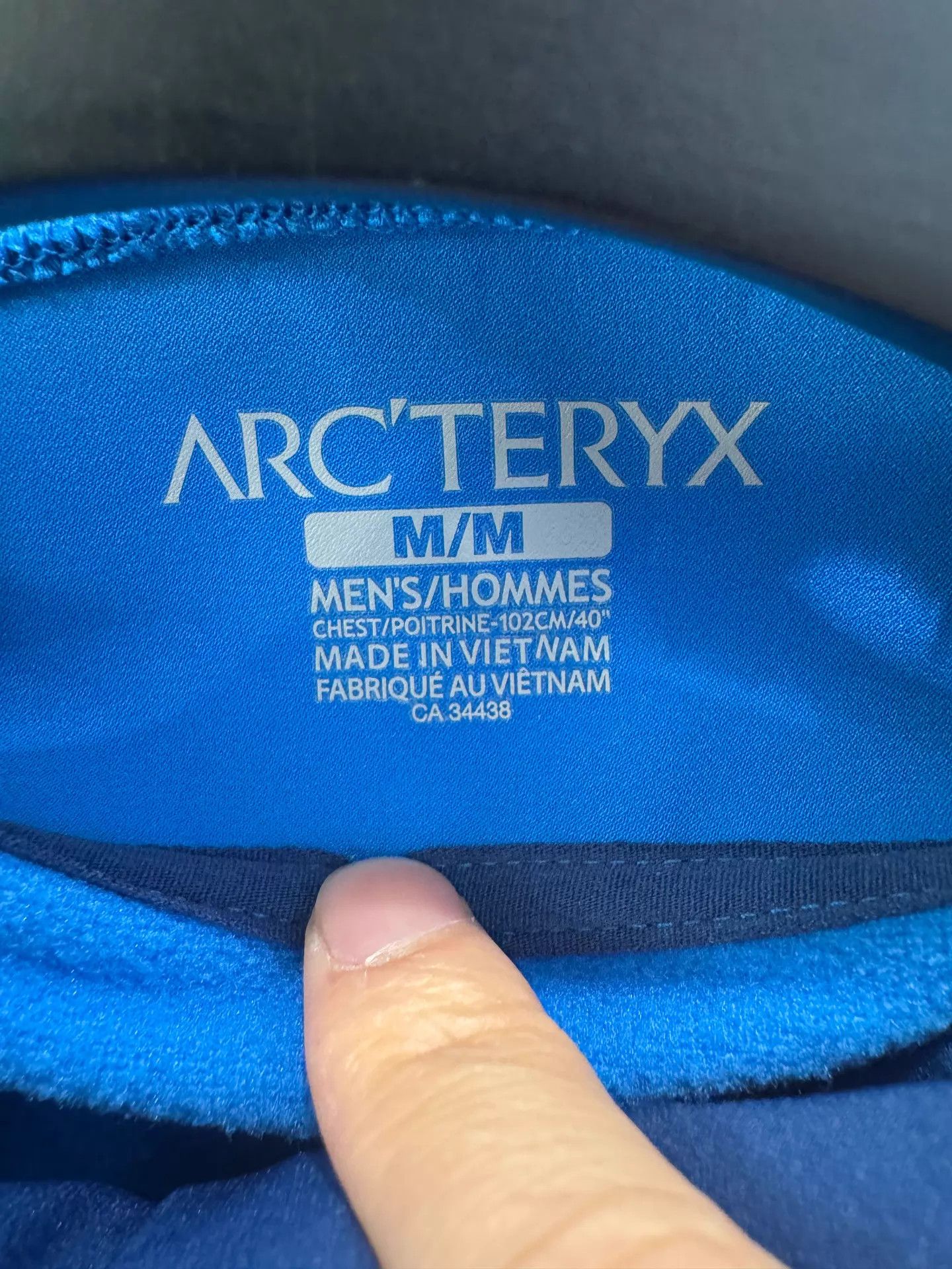 Arc'teryx ARC'TERYX Men's AMARAN HOODY Fleece Hoodie Blue Size US M / EU 48-50 / 2 - 3 Thumbnail