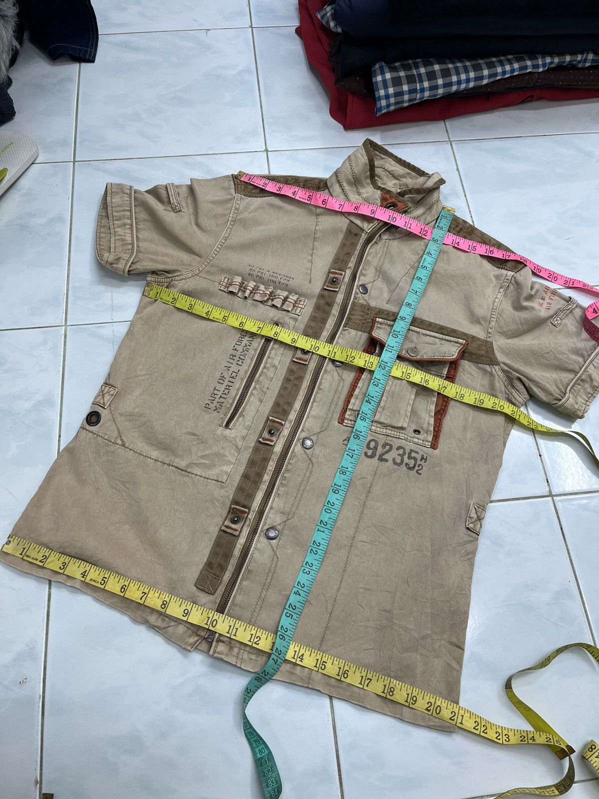 Avirex 🔥STEALS🔥 AVIREX MILITARY ZIPPER SHIRTS Size US M / EU 48-50 / 2 - 21 Thumbnail