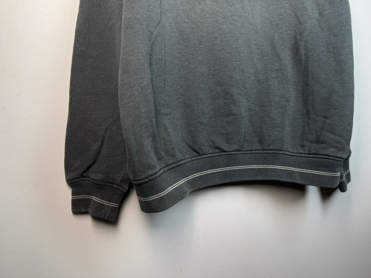 Yves Saint Laurent 90s YSL Sweatshirt 1/4 Quarter Zip Grey Sweater Vintage Size US L / EU 52-54 / 3 - 7 Thumbnail