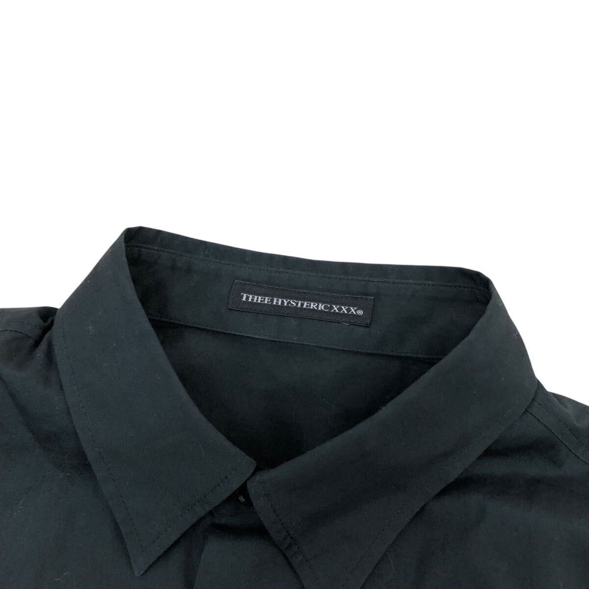 Hysteric Glamour THEE HYSTERIC XXX Black Cotton Shirt – Size M (Japan) Size US M / EU 48-50 / 2 - 7 Thumbnail