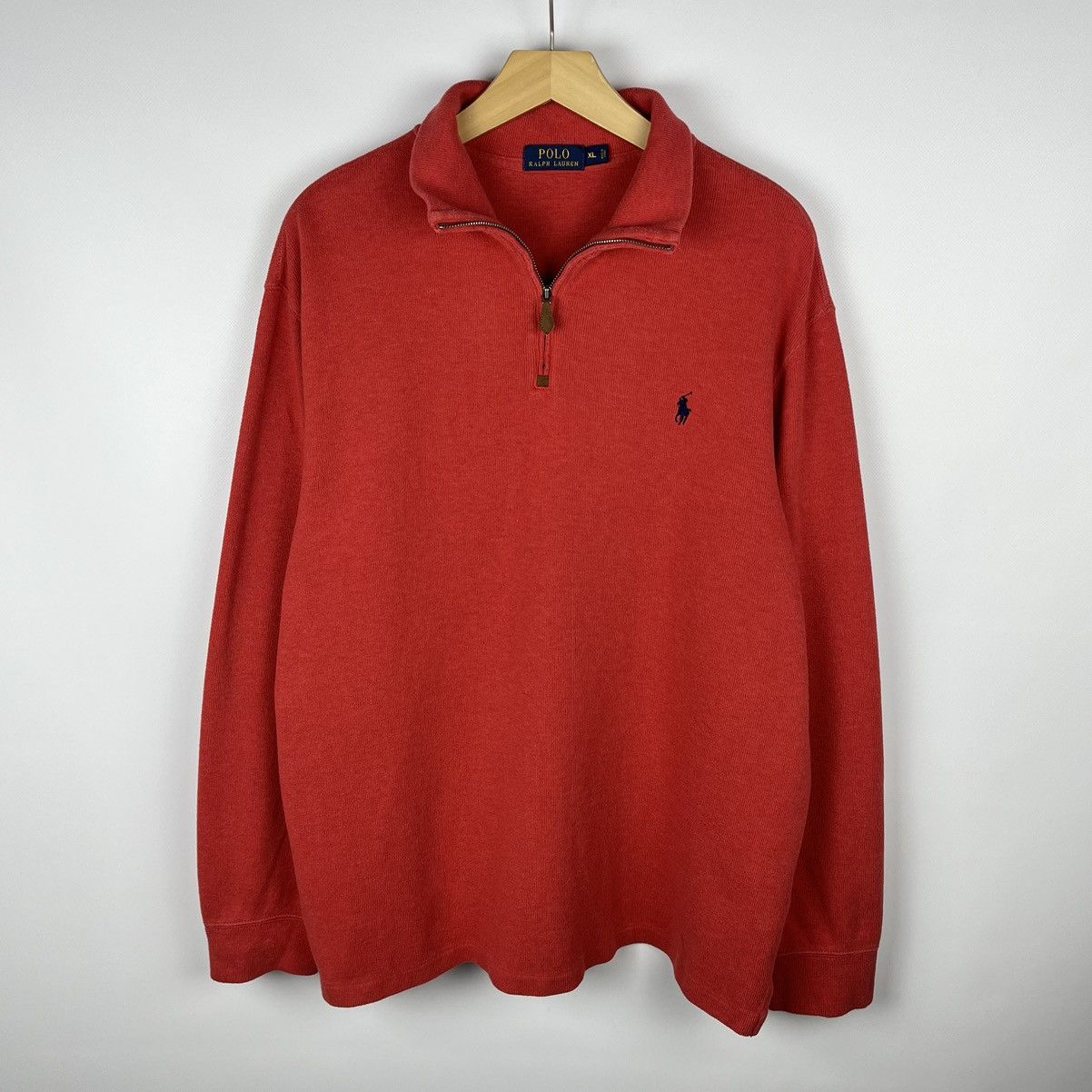 Polo Ralph Lauren Vintage Polo Ralph Lauren 1/4 zip sweater 90’s Size US XL / EU 56 / 4 - 1 Thumbnail