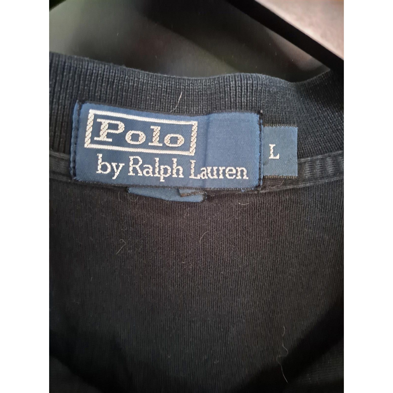 Polo Ralph Lauren Ralph Lauren Polo Black with a Red Embroidered Logo Size Lar Size US L / EU 52-54 / 3 - 3 Thumbnail