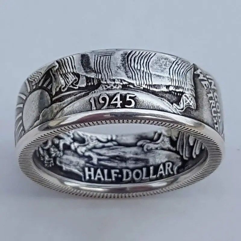 Jewelry × Vintage antique coins Morgan ring Size ONE SIZE - 1 Thumbnail