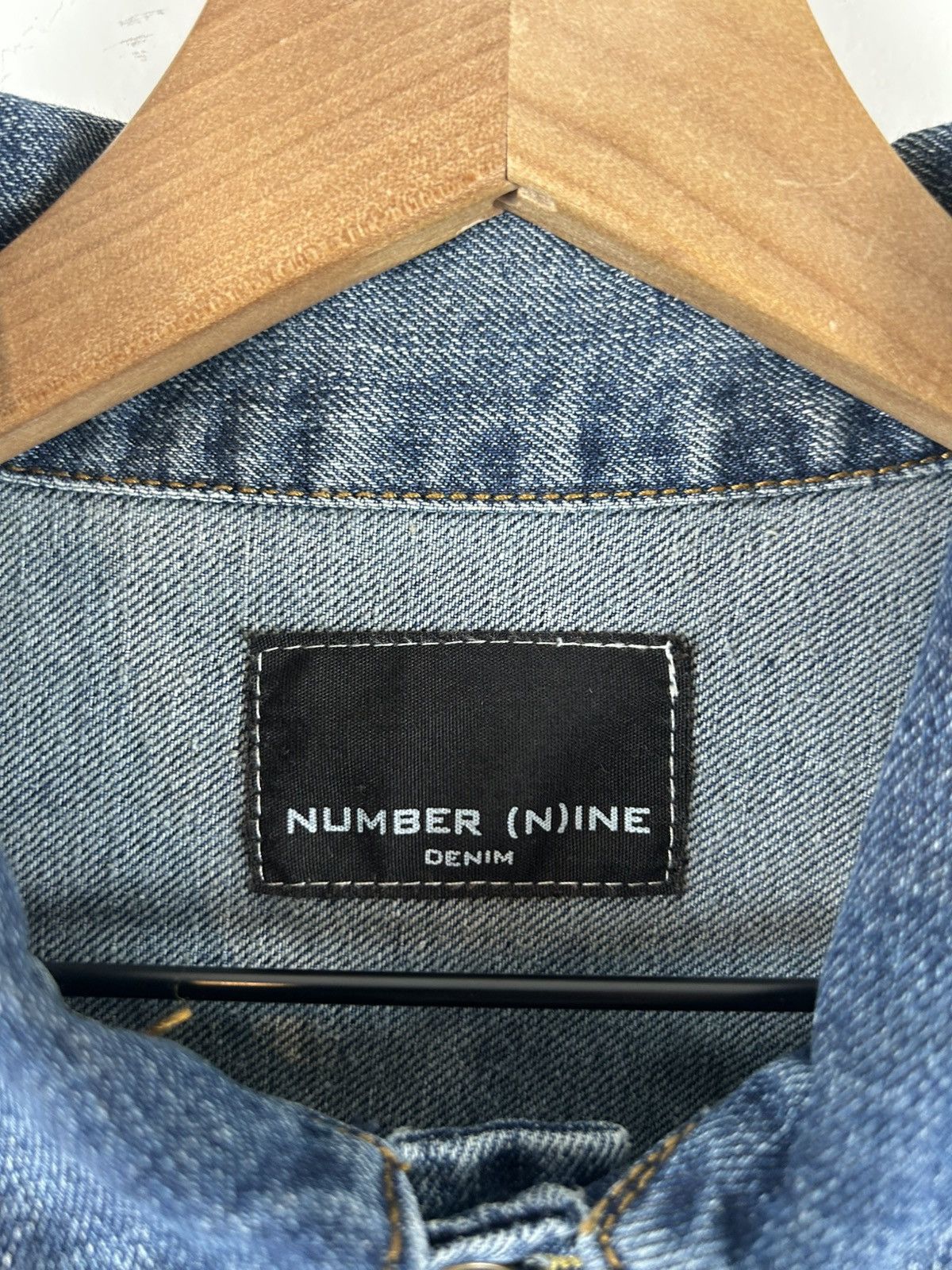 Number (N)ine Number Nine Denime Jacket Size US M / EU 48-50 / 2 - 4 Thumbnail