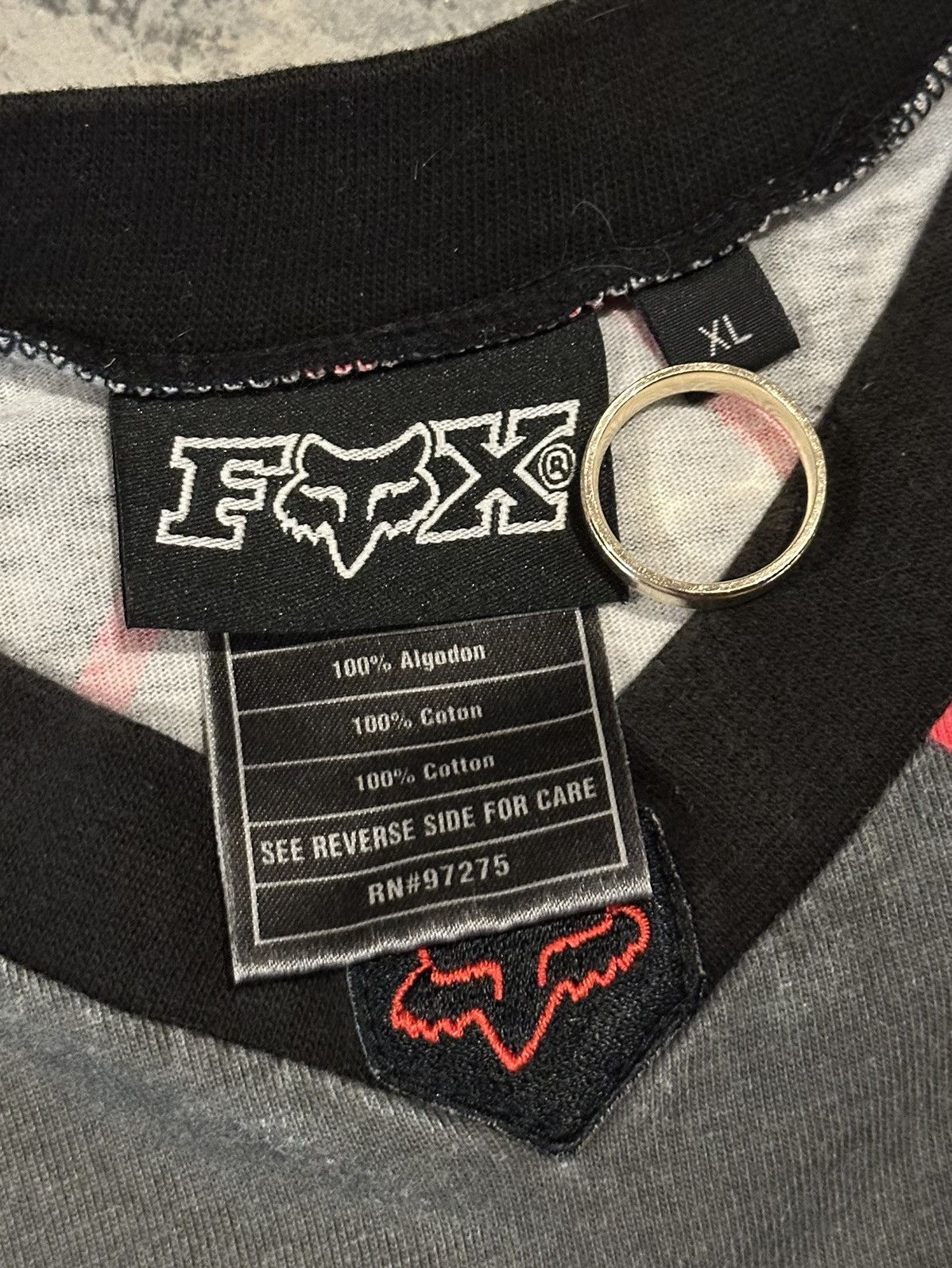 Fox Racing × Rap Tees × Vintage Vintage 2000 Fox Racing DMX Motorcross Jersey Size XL Size US XL / EU 56 / 4 - 8 Thumbnail