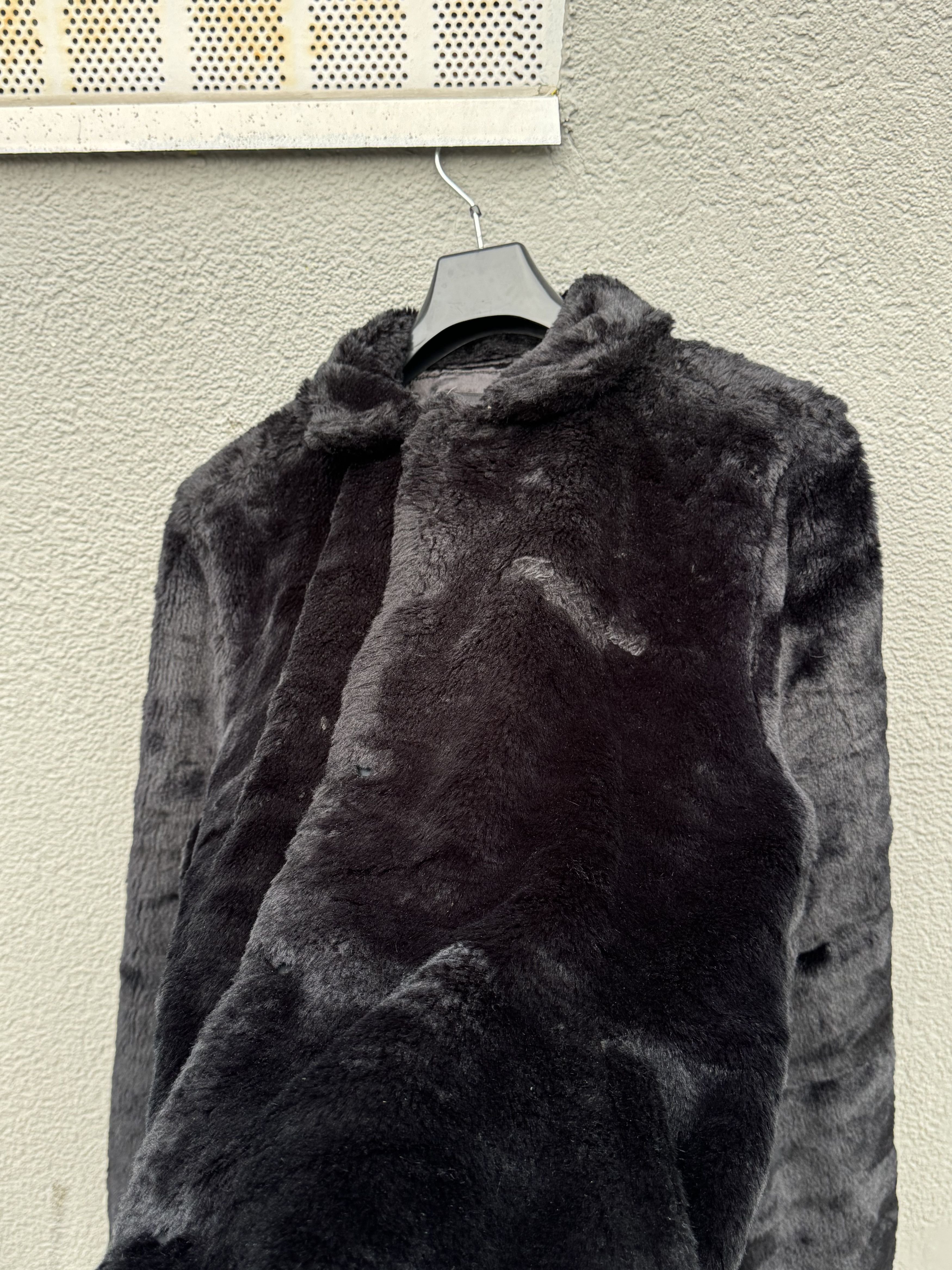Japanese Brand The Hundreds Black Fur Jacket Size L Size US L / EU 52-54 / 3 - 5 Thumbnail