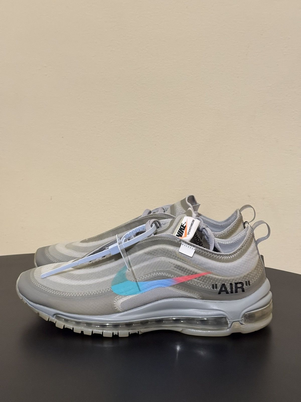Nike × Off-White Nike X Off-white Air Max 97 Menta Size US 10 / EU 43 - 1 Thumbnail