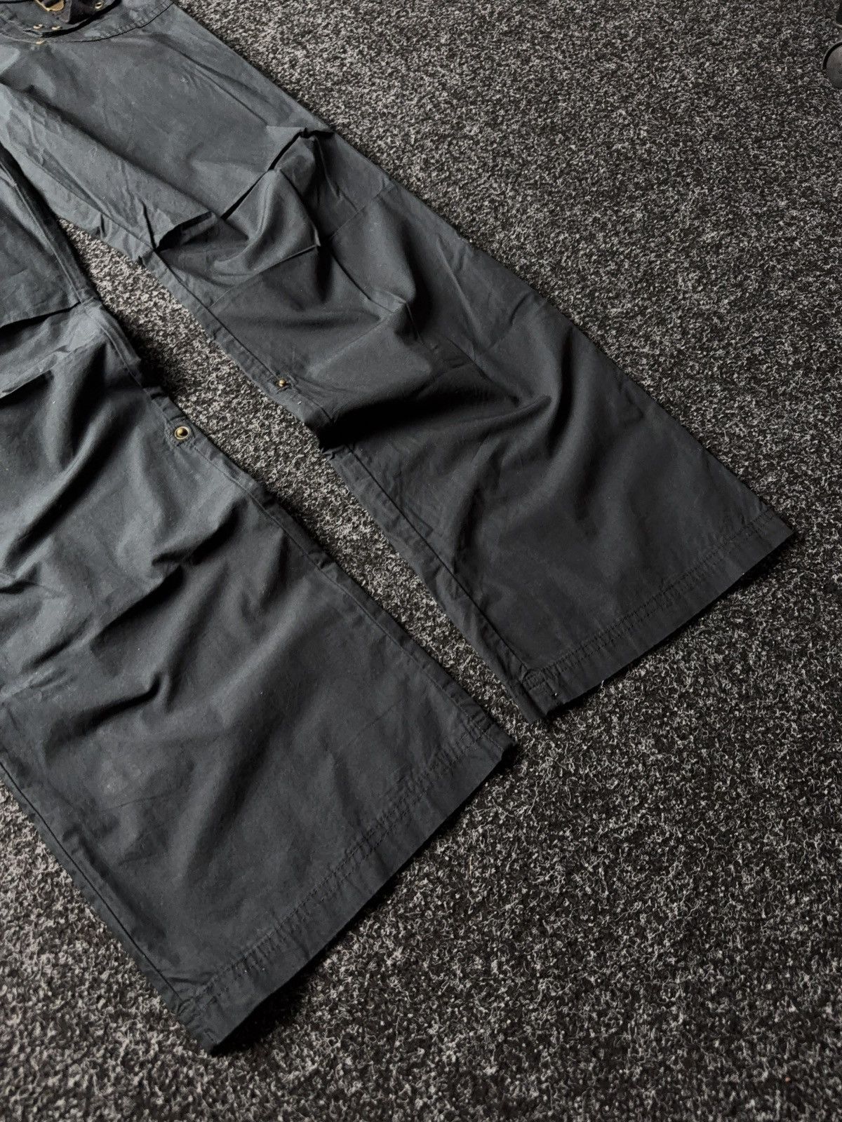 Japanese Brand Gothic Opium Punk Flared Japanese Avant Garde Pants Y2K 00s Size 30" / US 8 / IT 44 - 2 Thumbnail