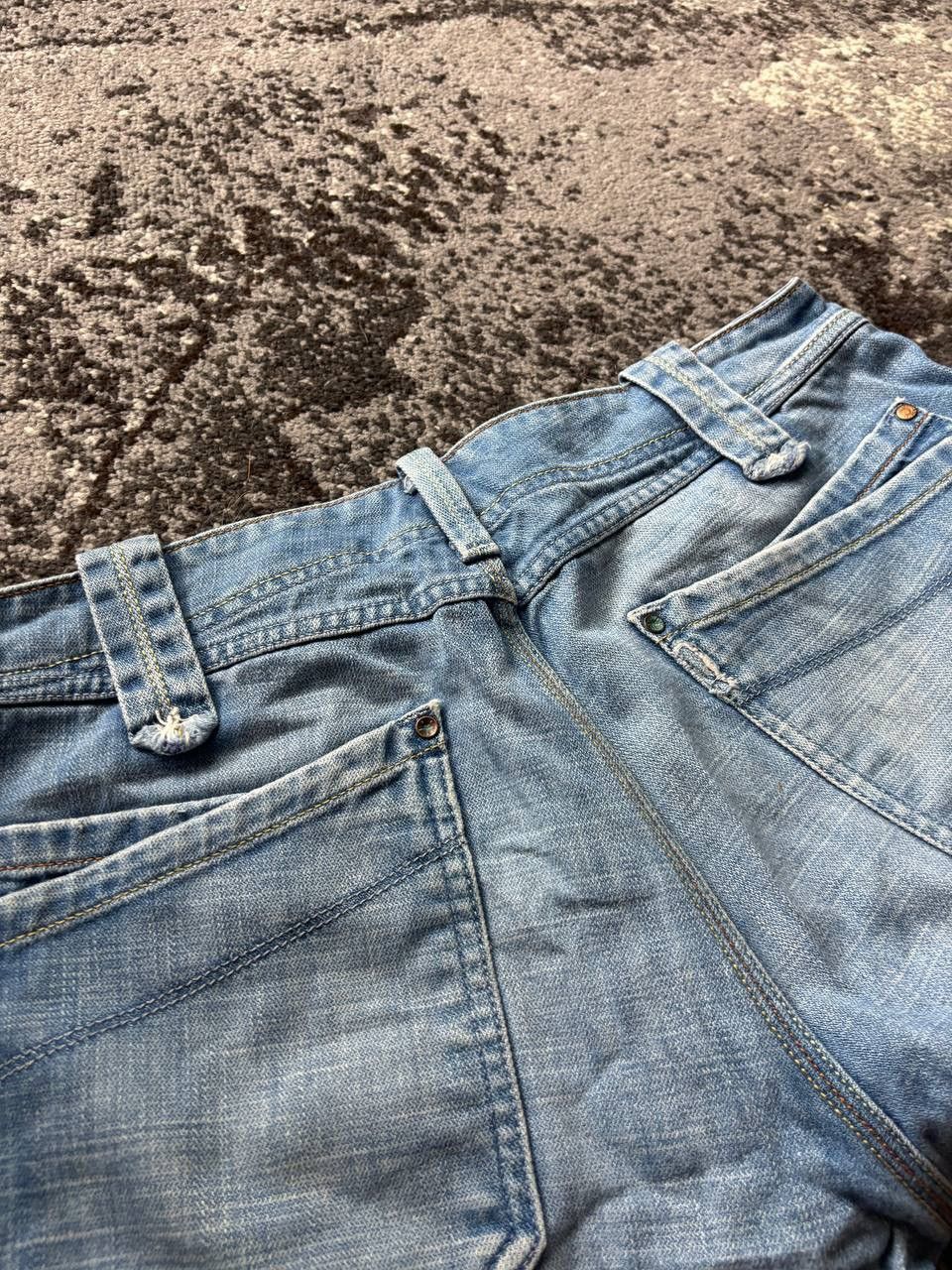 Diesel × Japanese Brand × Vintage Vintage Y2K Diesel Baggy Avantgarde Denim 90s Pants Size US 32 / EU 48 - 12 Thumbnail