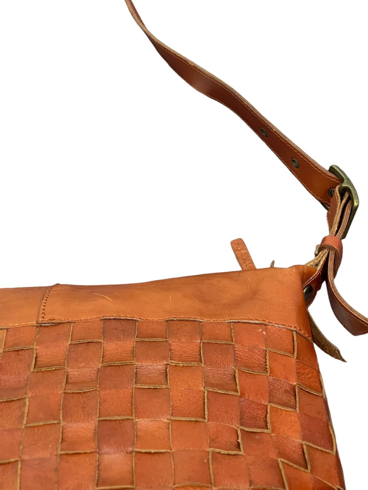 Genuine Leather Full Leather Work Zac Sac Cross Body Bag 5🟩 Size ONE SIZE - 16 Thumbnail