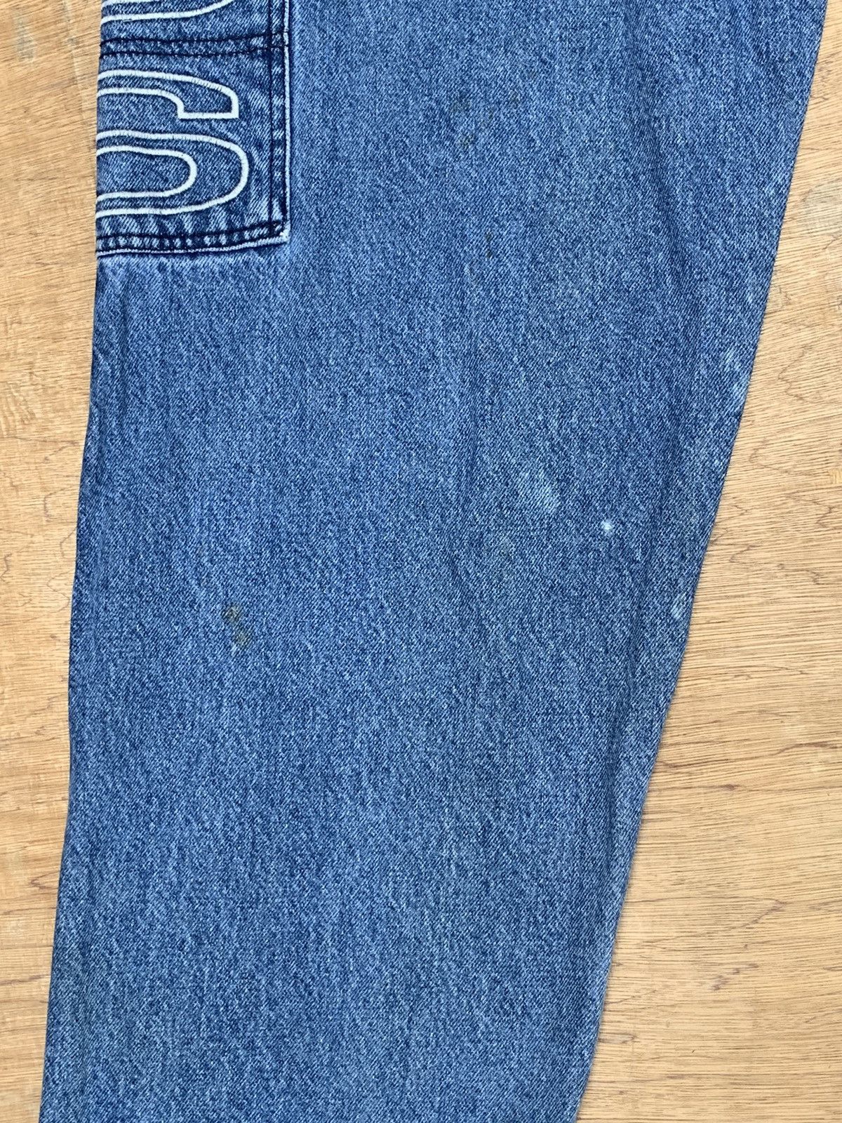 Hugo Boss Vintage 90s Boss Baggy Hip Hop Denim Jeans Pants Size US 31 - 18 Thumbnail