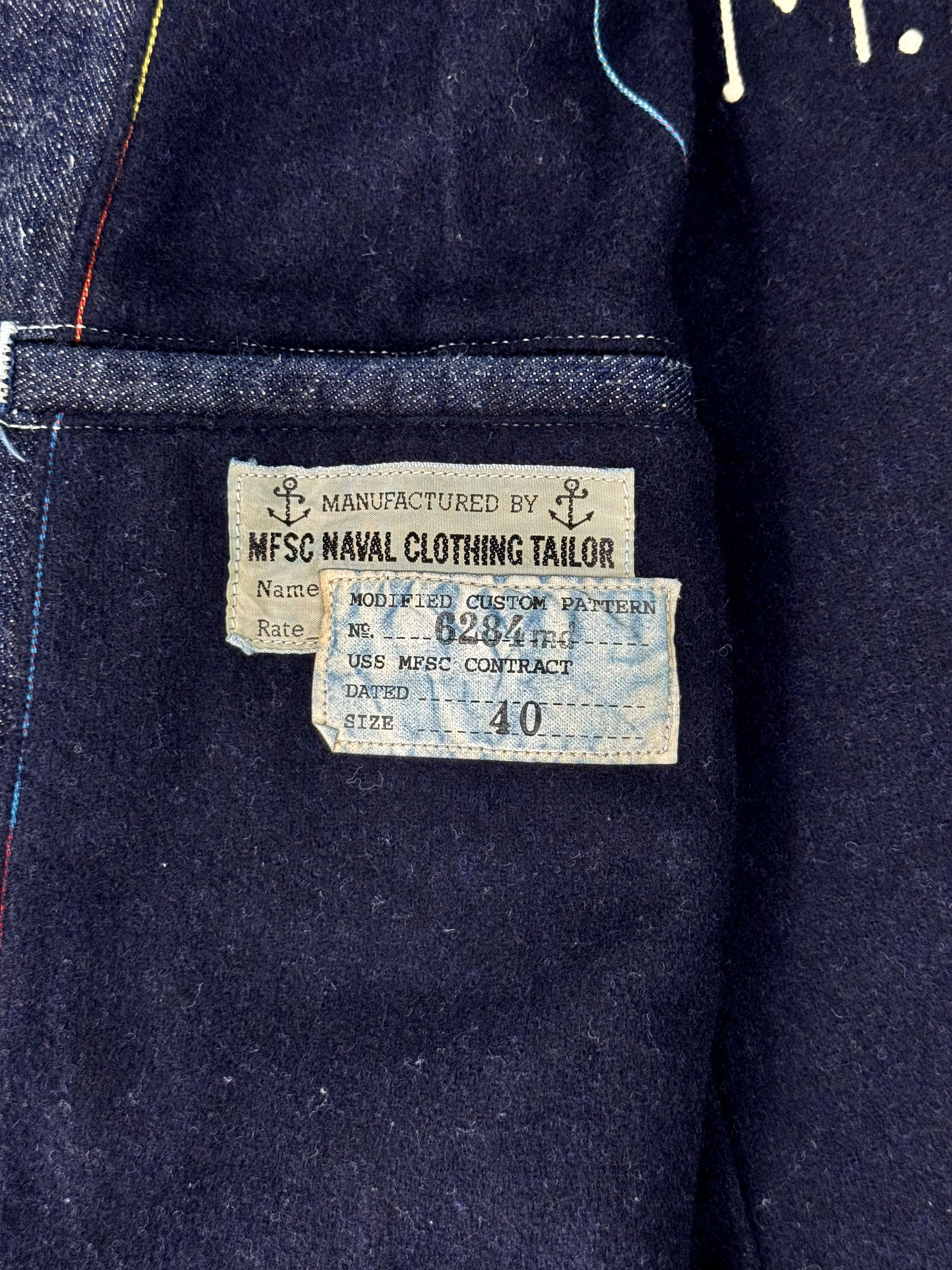 Mister Freedom × Sugar Cane Mister Freedom Sugar Cane Liberty Peacoat Selvedge Denim 40 Size US M / EU 48-50 / 2 - 5 Thumbnail