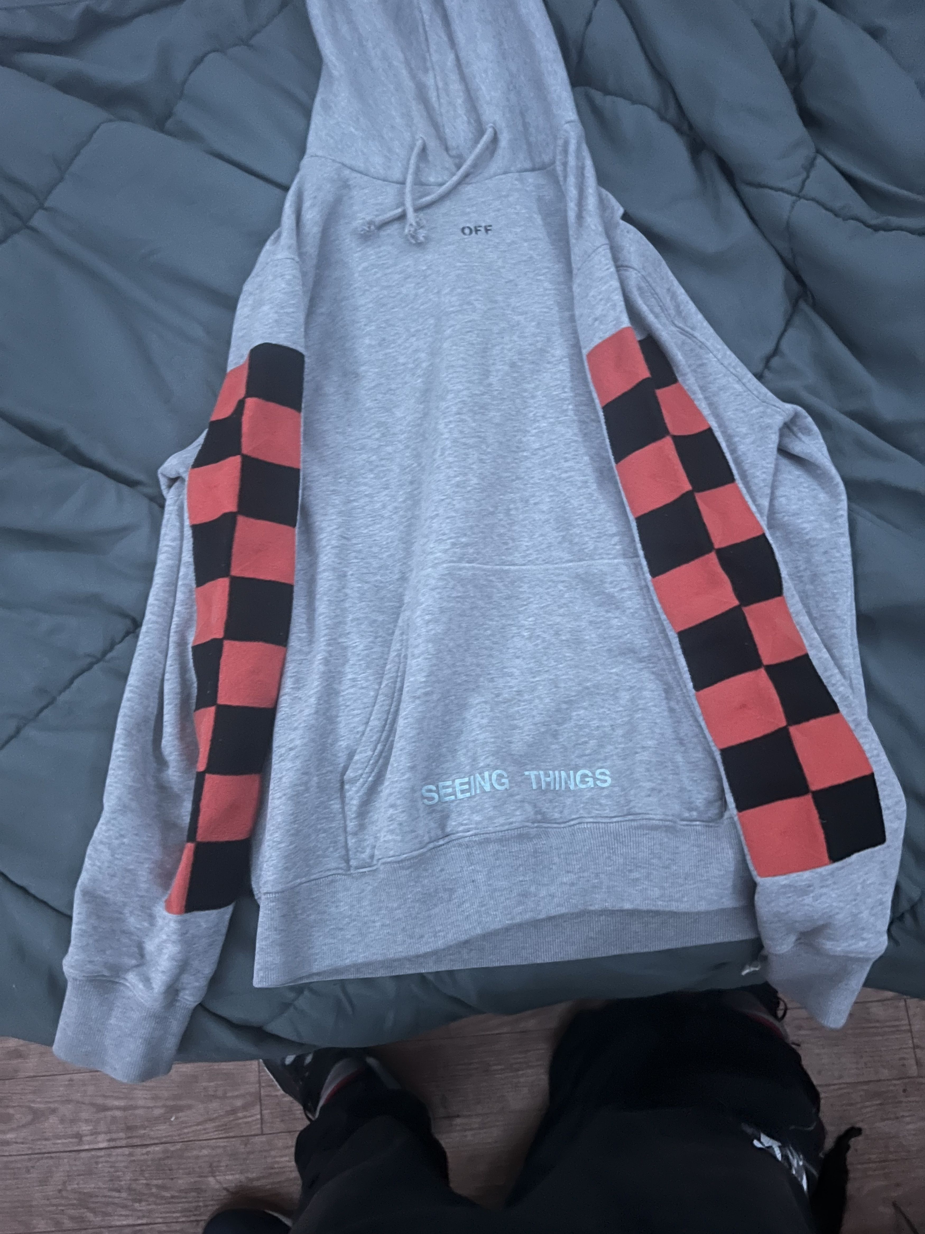 Off-White Off-white FW20 Checkered Size US S / EU 44-46 / 1 - 2 Thumbnail