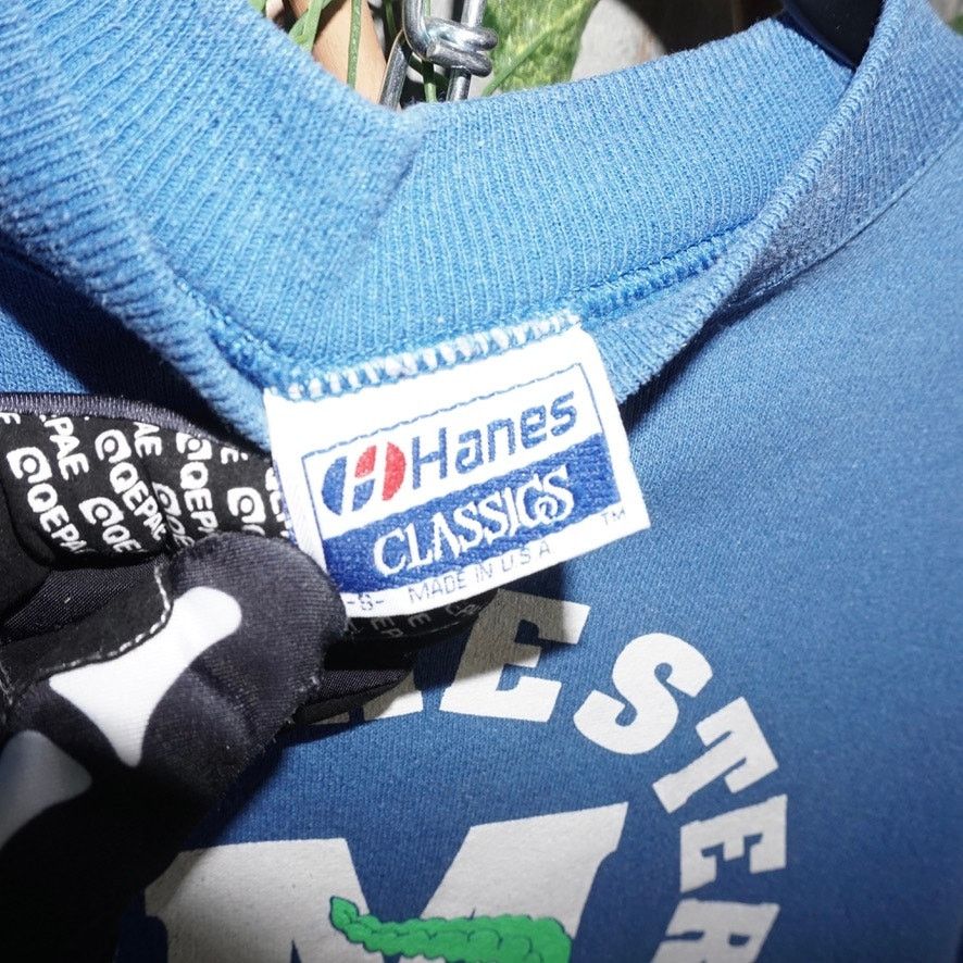 Hanes Small - Vintage Y2K Manchester gators 1980s heavy sweatshirt Size US S / EU 44-46 / 1 - 3 Thumbnail