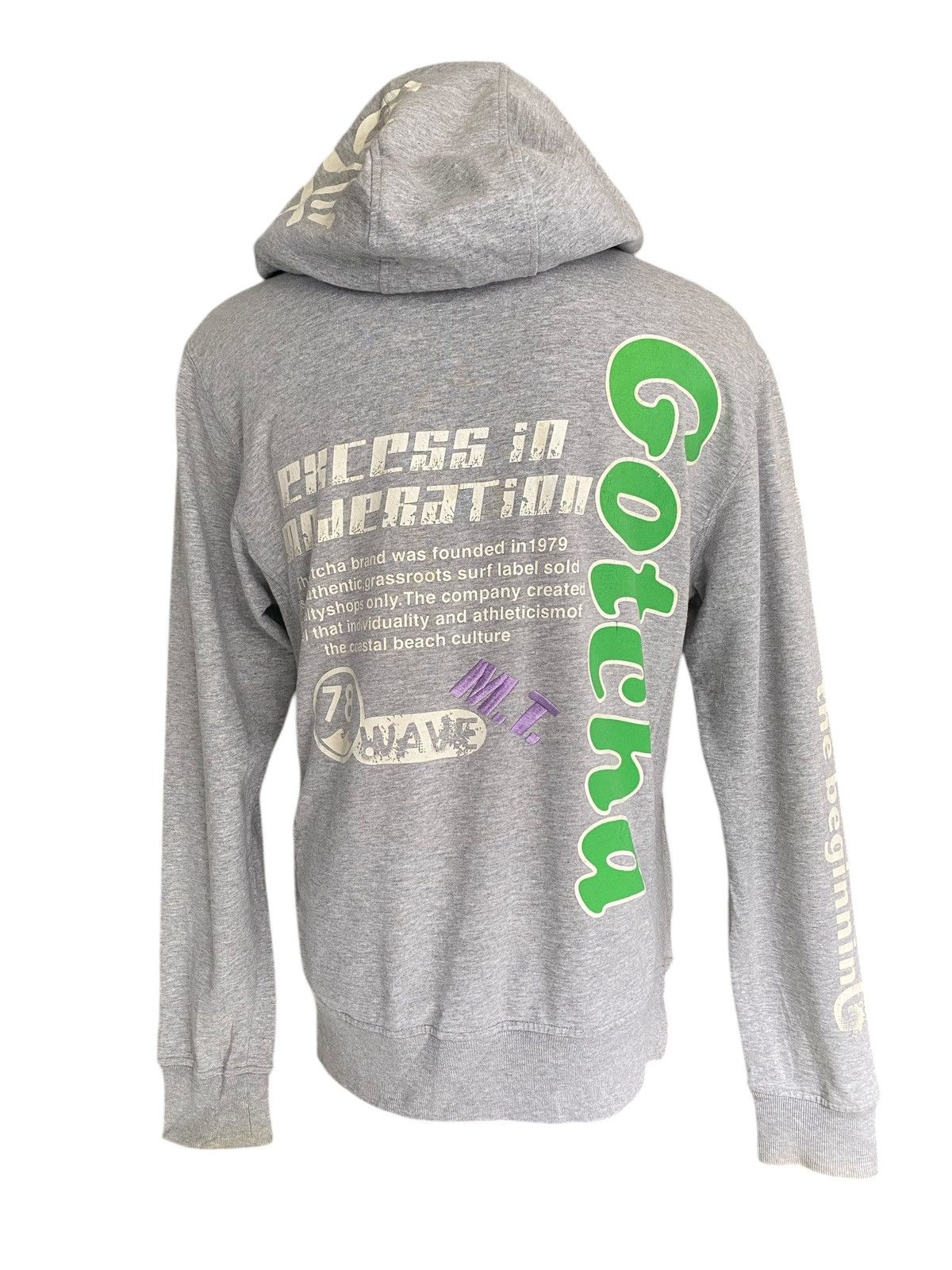 Gotcha × If Only Was True Rare Fullzip GOTCHA Sweater Hoodie Size US M / EU 48-50 / 2 - 4 Thumbnail