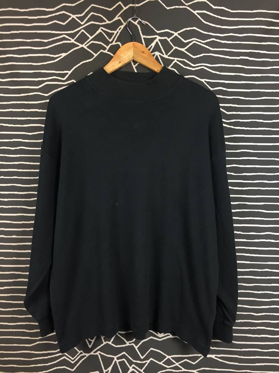 Paul Smith Vtg Paul Smith Jeans Mock Neck Boxy Fit Long Sleeve Tee Size US XL / EU 56 / 4 - 1 Thumbnail