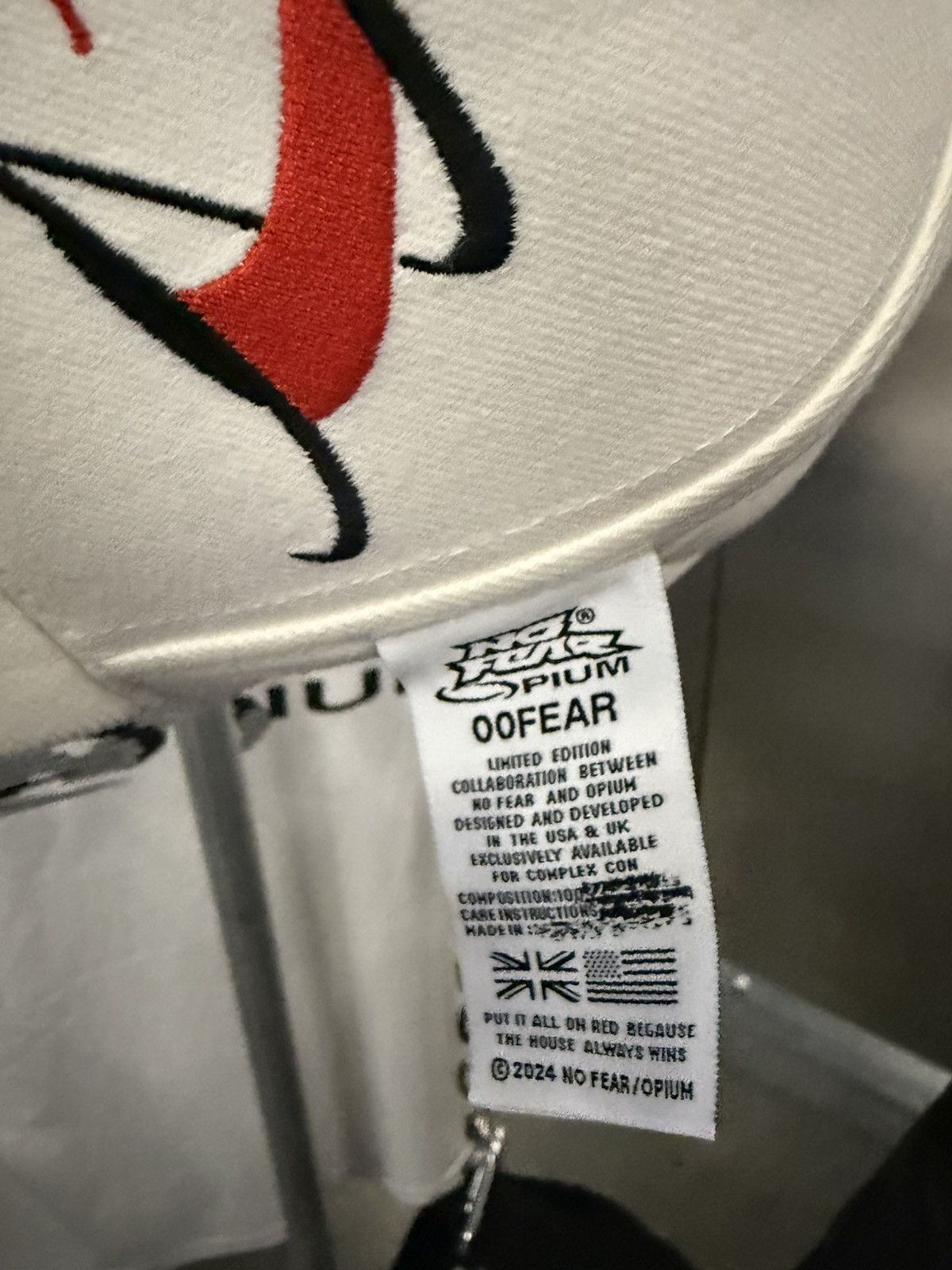 Ken Carson × Playboi Carti Opium Playboi Carti Ken Carson Cap White ComplexCon Size ONE SIZE - 3 Thumbnail