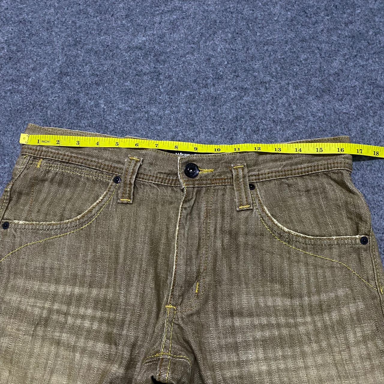 If Six Was Nine 💥Best Offer💥Vintage Wrangler Flare Denim Jeans Size US 34 / EU 50 - 3 Thumbnail