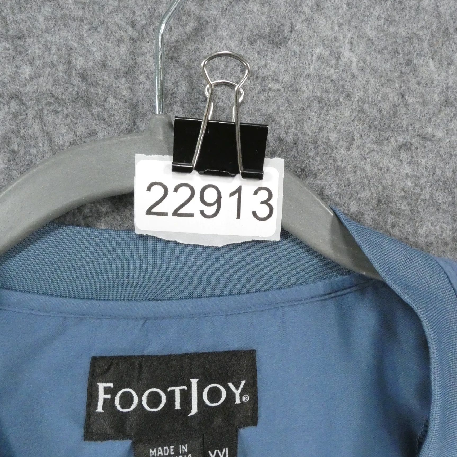Footjoy FootJoy Windbreaker Pullover Mens XXL Long Sleeve Blue Golf Casual Jacket Size US XXL / EU 58 / 5 - 7 Thumbnail