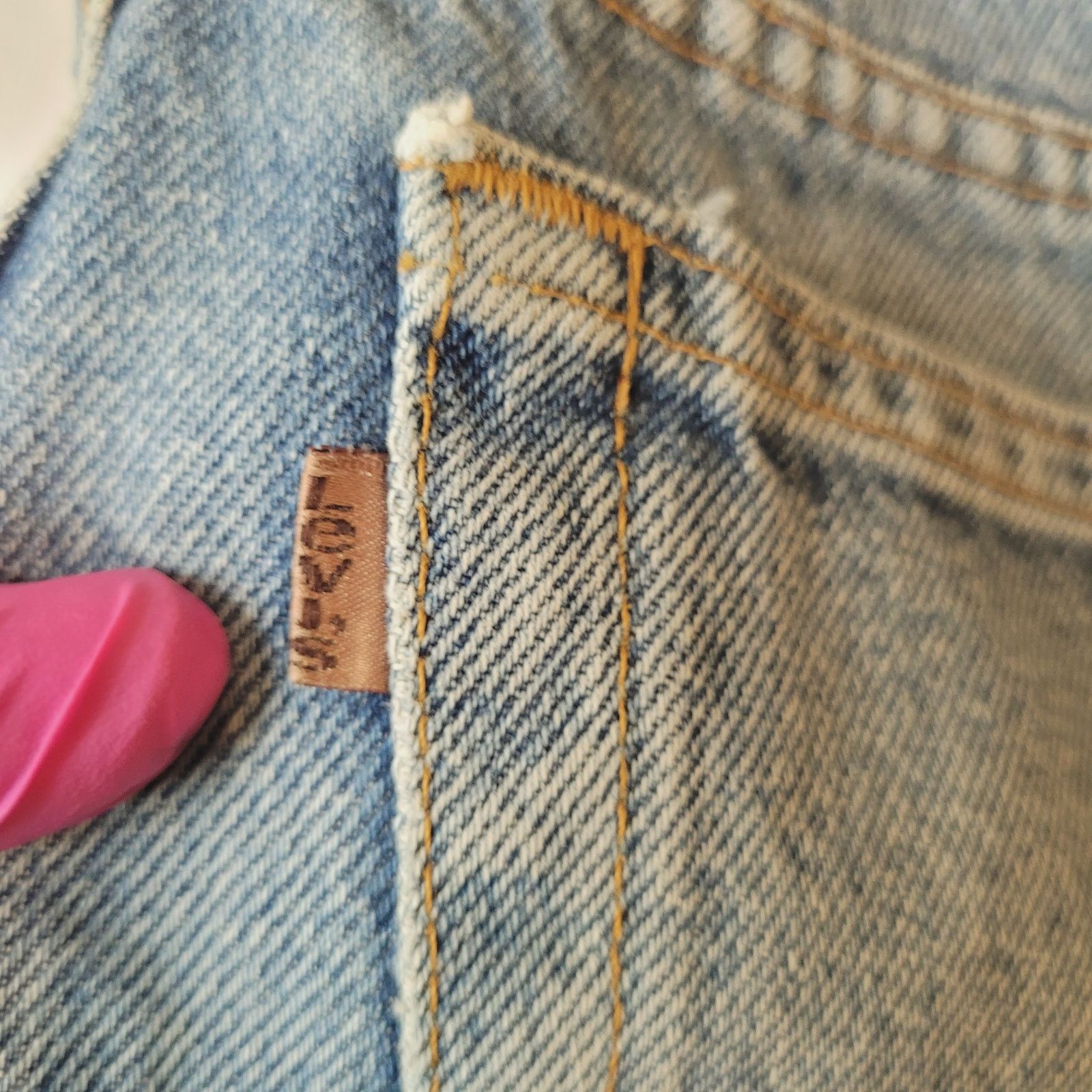Levi's VTG 80s Levi's 540 Orange Tab USA Jeans 38x34 Dad Jean Size US 38 / EU 54 - 8 Thumbnail