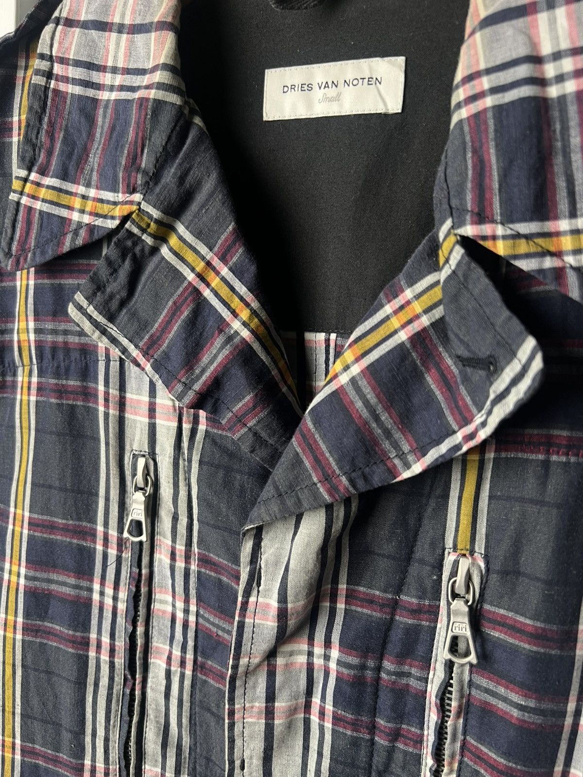 Dries Van Noten Dries Van Noten Plaid Military Parka Jacket Size US S / EU 44-46 / 1 - 4 Thumbnail